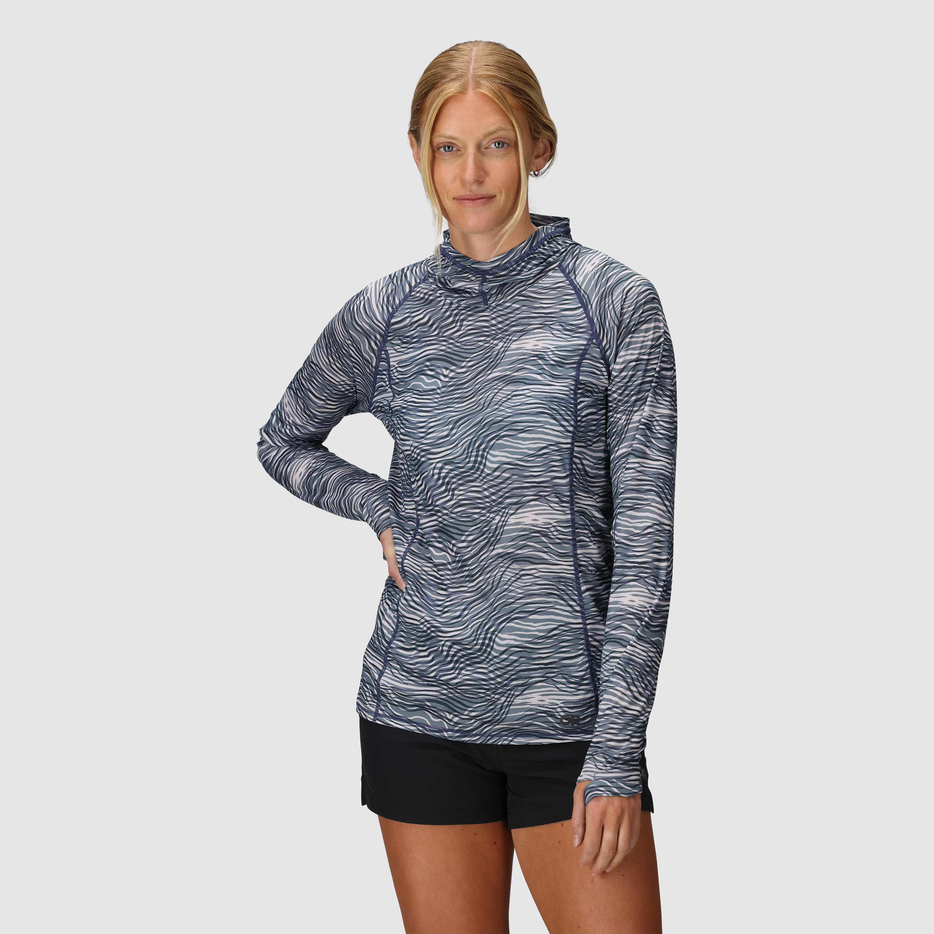 Ultra-Breathable Women's Echo Hoodie for Hiking & Running | Lightweight UPF 15