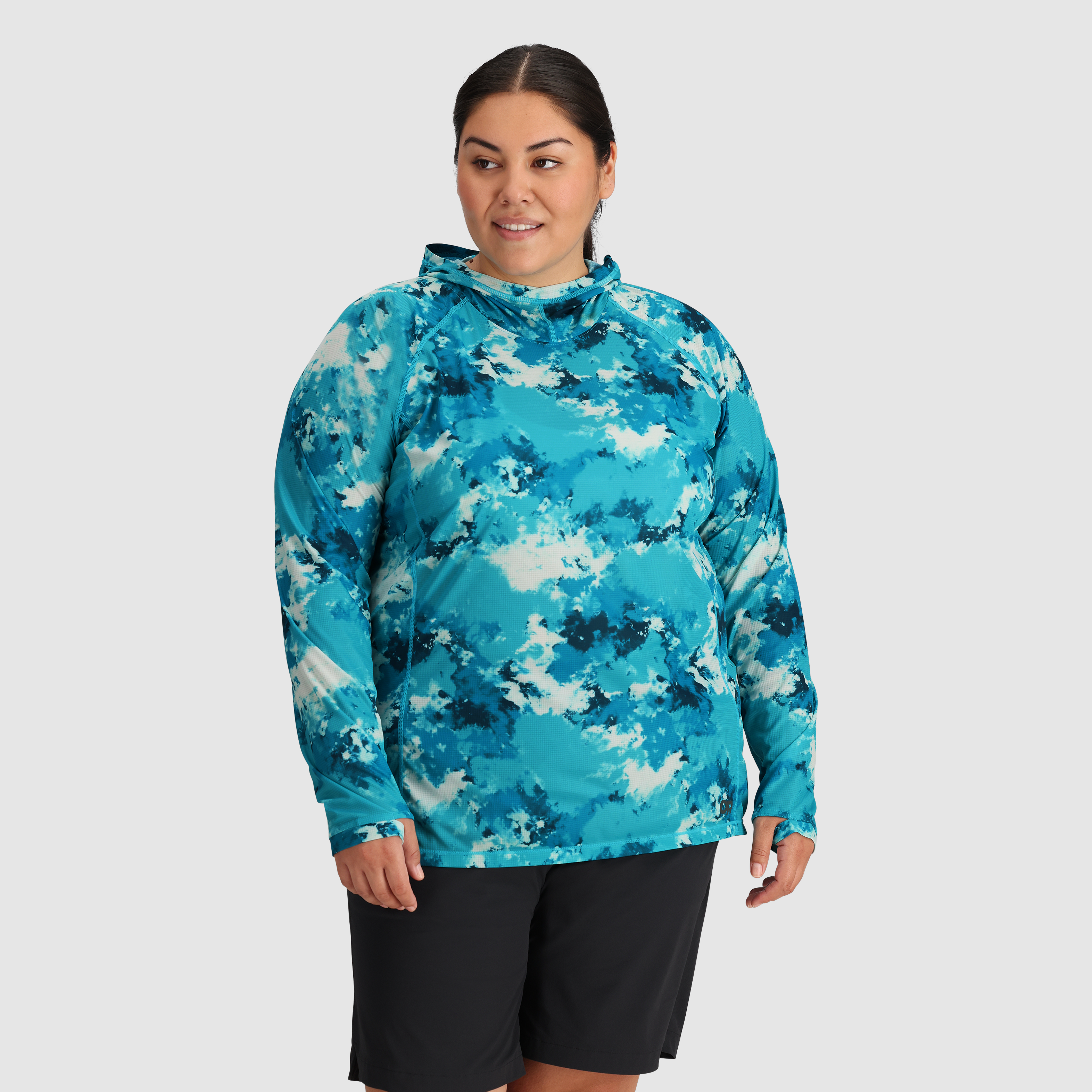 Ultra-Breathable Women's Echo Hoodie for Hiking & Running | Lightweight UPF 15
