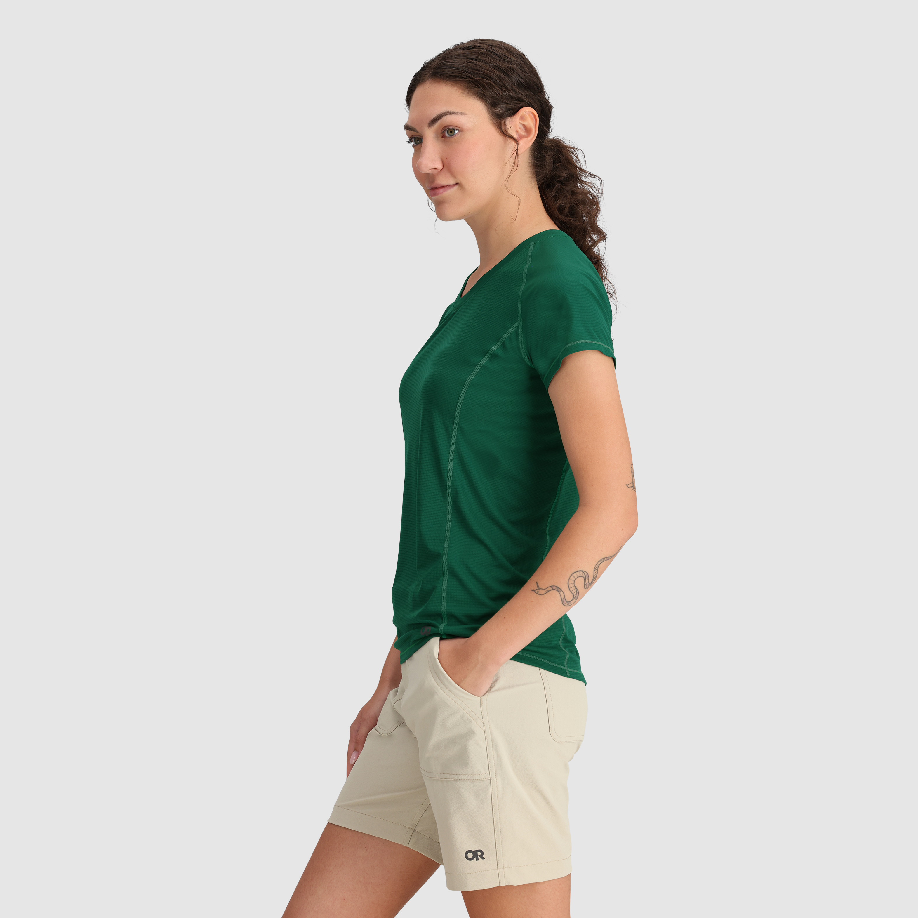 Breathable Women's Echo T-Shirt with UPF 15+ & Odor Control | Ultralight