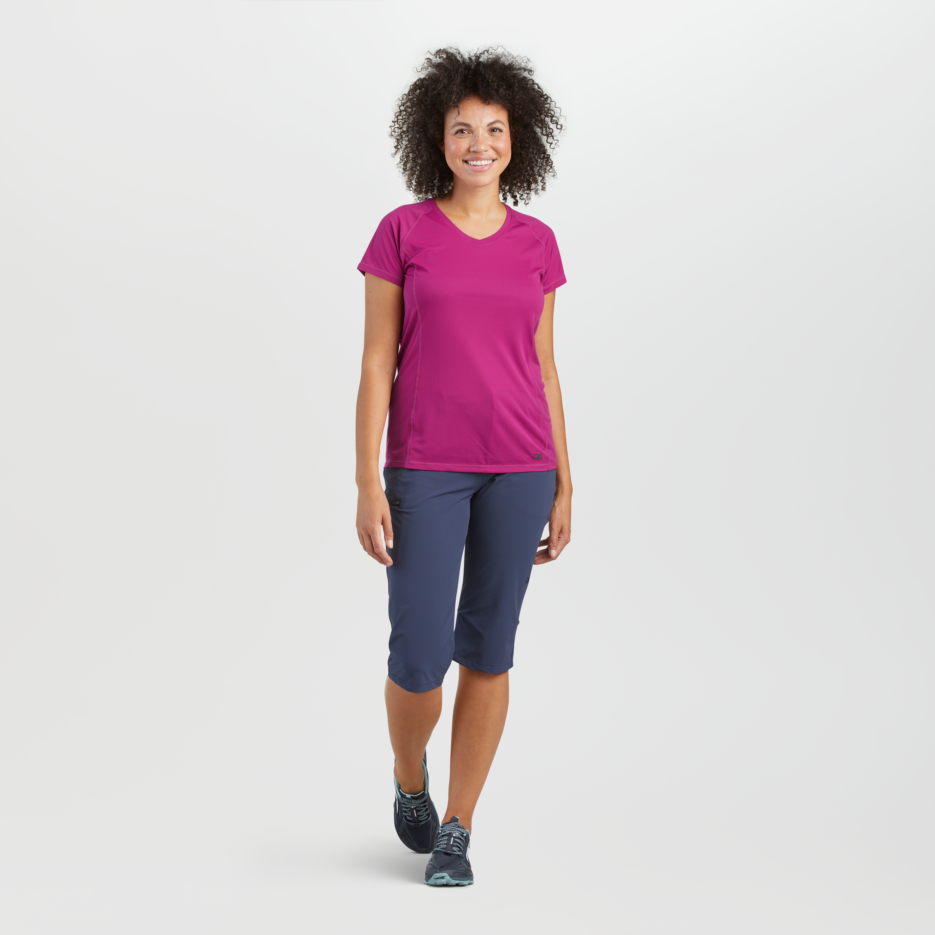 Breathable Women's Echo T-Shirt with UPF 15+ & Odor Control | Ultralight
