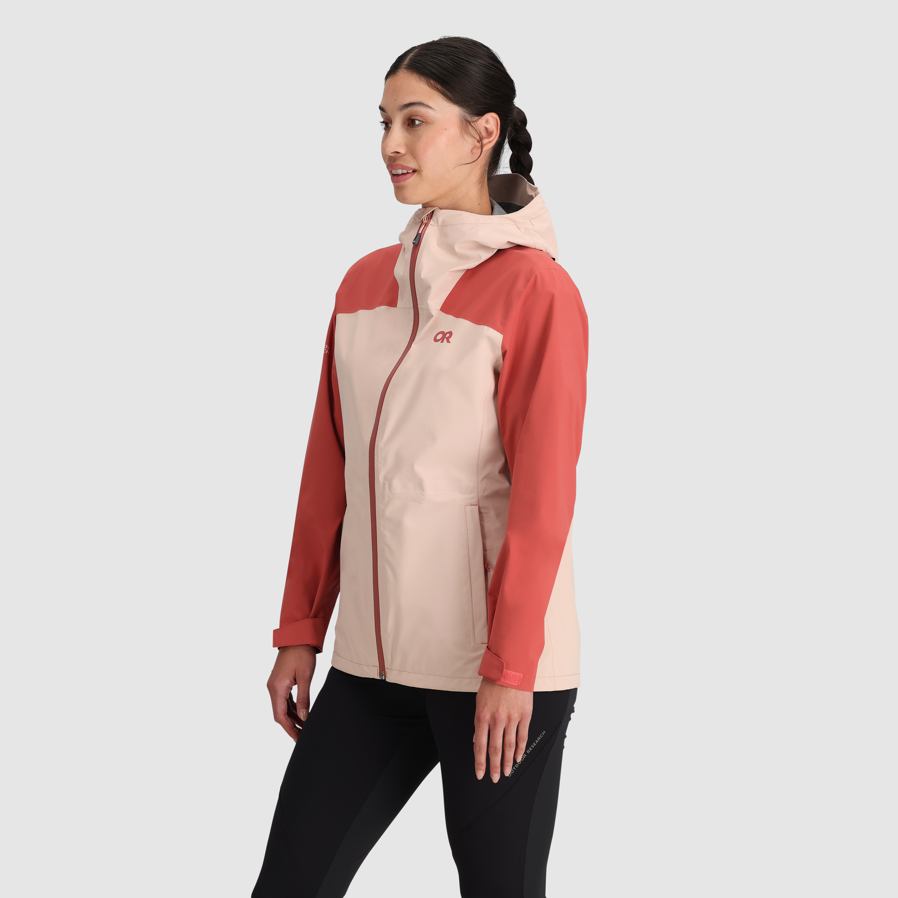 Women's Waterproof Stretch Rain Jacket for Hiking | Stratoburst