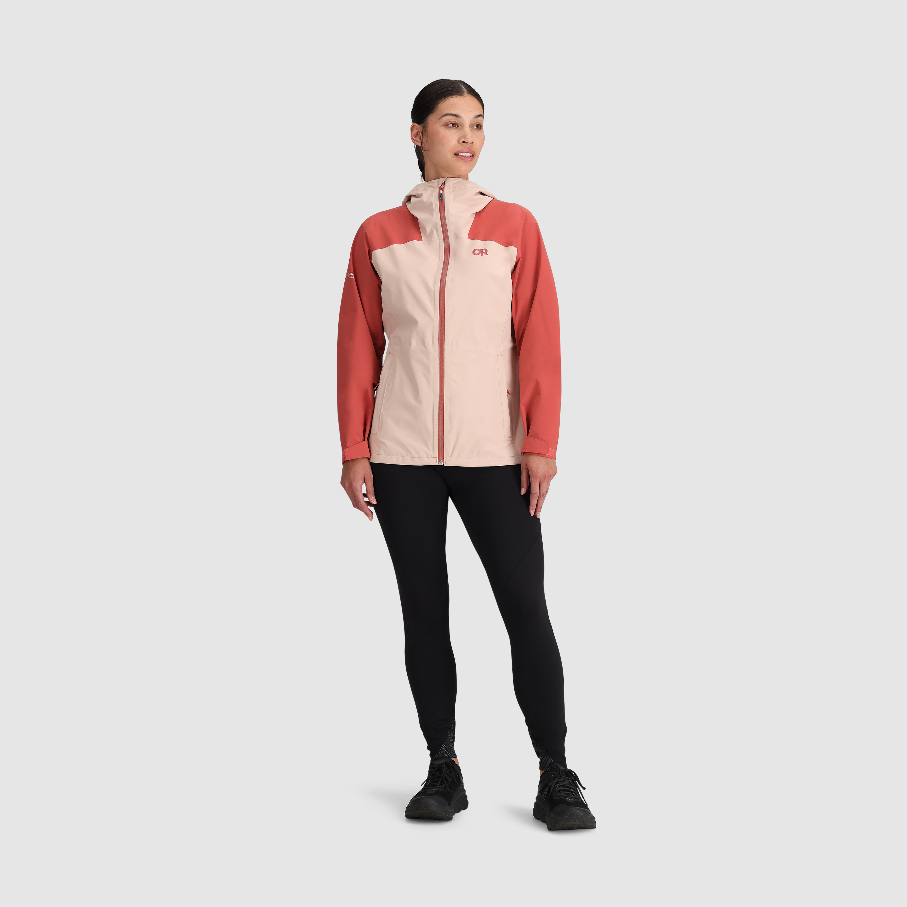 Women's Waterproof Stretch Rain Jacket for Hiking | Stratoburst