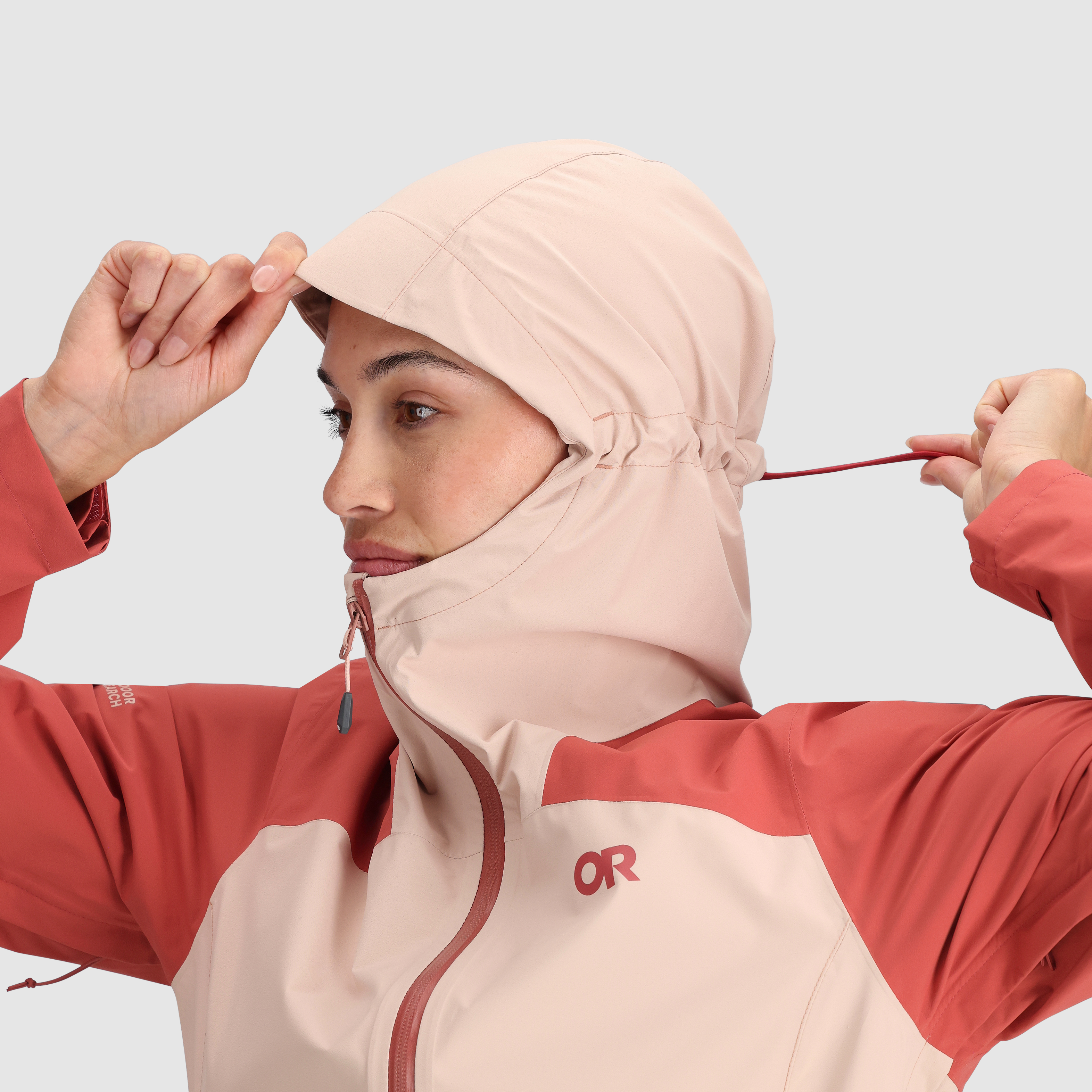 Women's Waterproof Stretch Rain Jacket for Hiking | Stratoburst