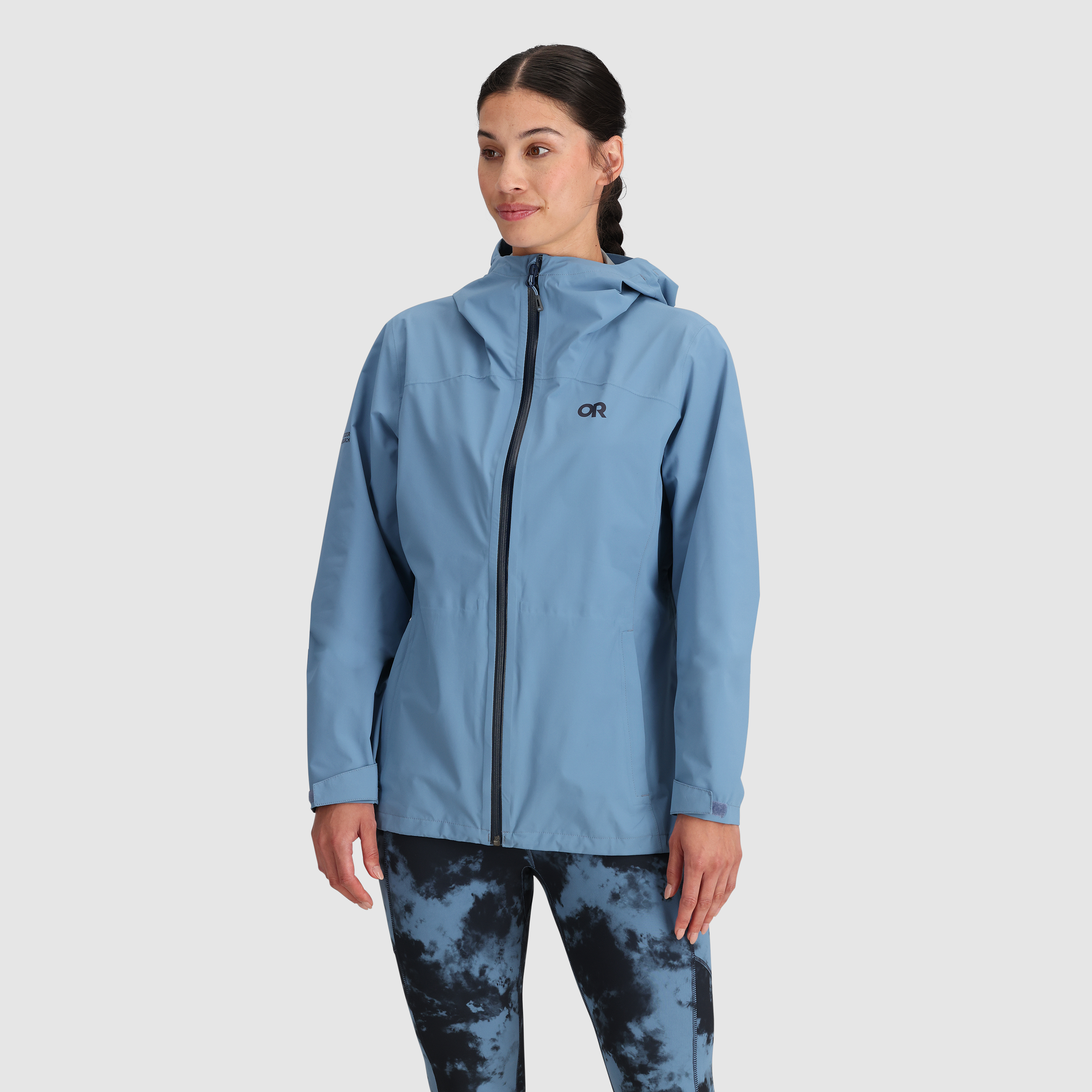 Women's Waterproof Stretch Rain Jacket for Hiking | Stratoburst