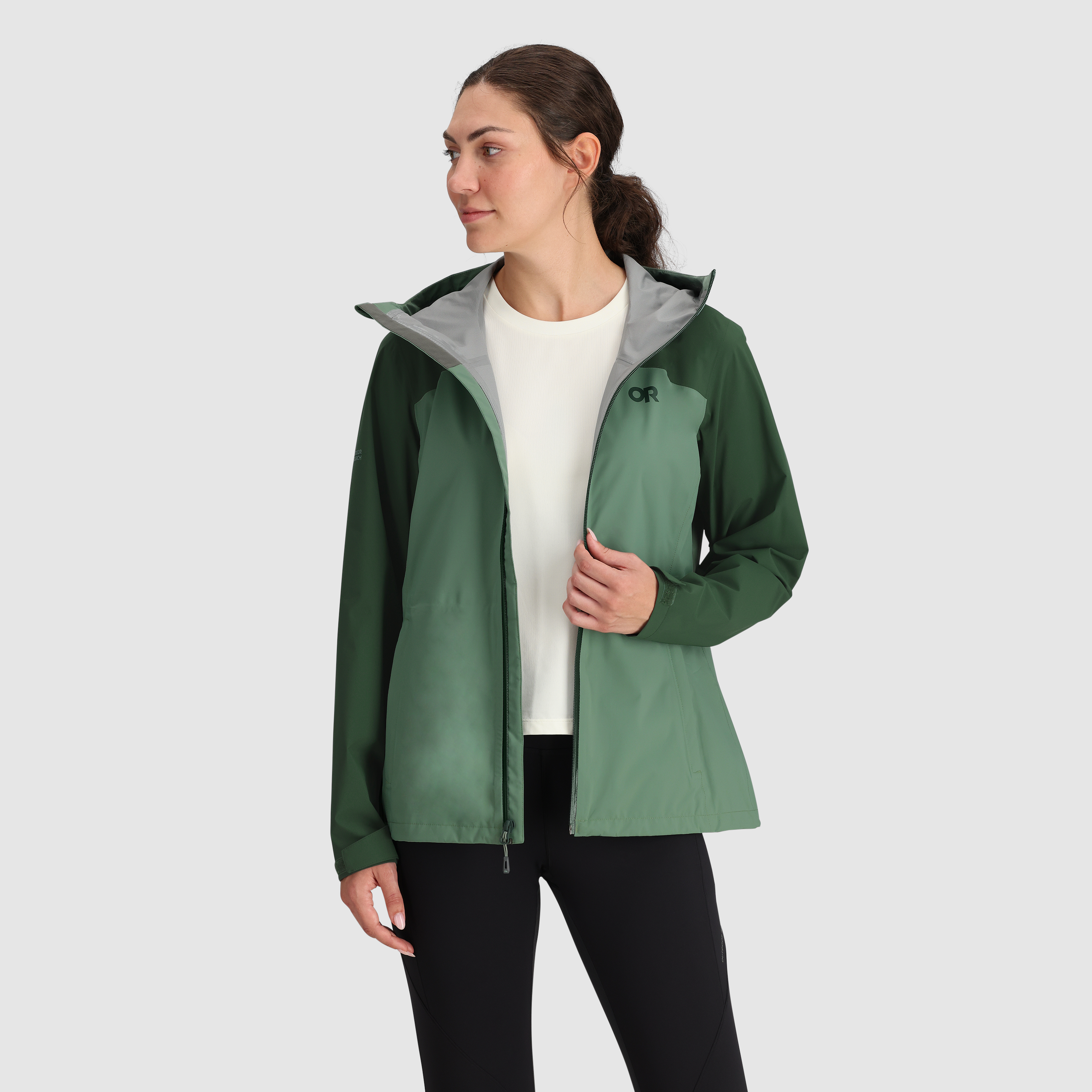 Women's Waterproof Stretch Rain Jacket for Hiking | Stratoburst