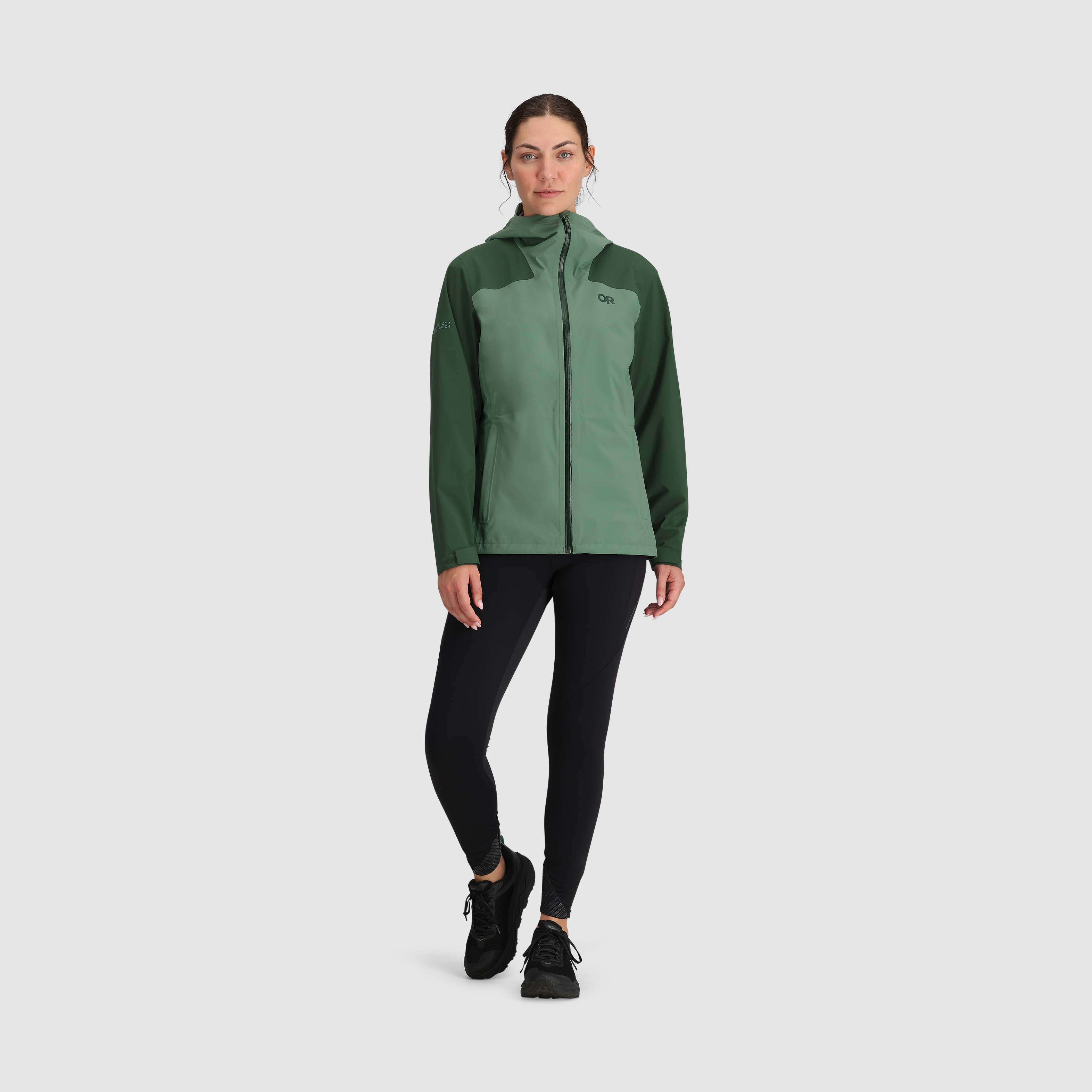 Women's Waterproof Stretch Rain Jacket for Hiking | Stratoburst