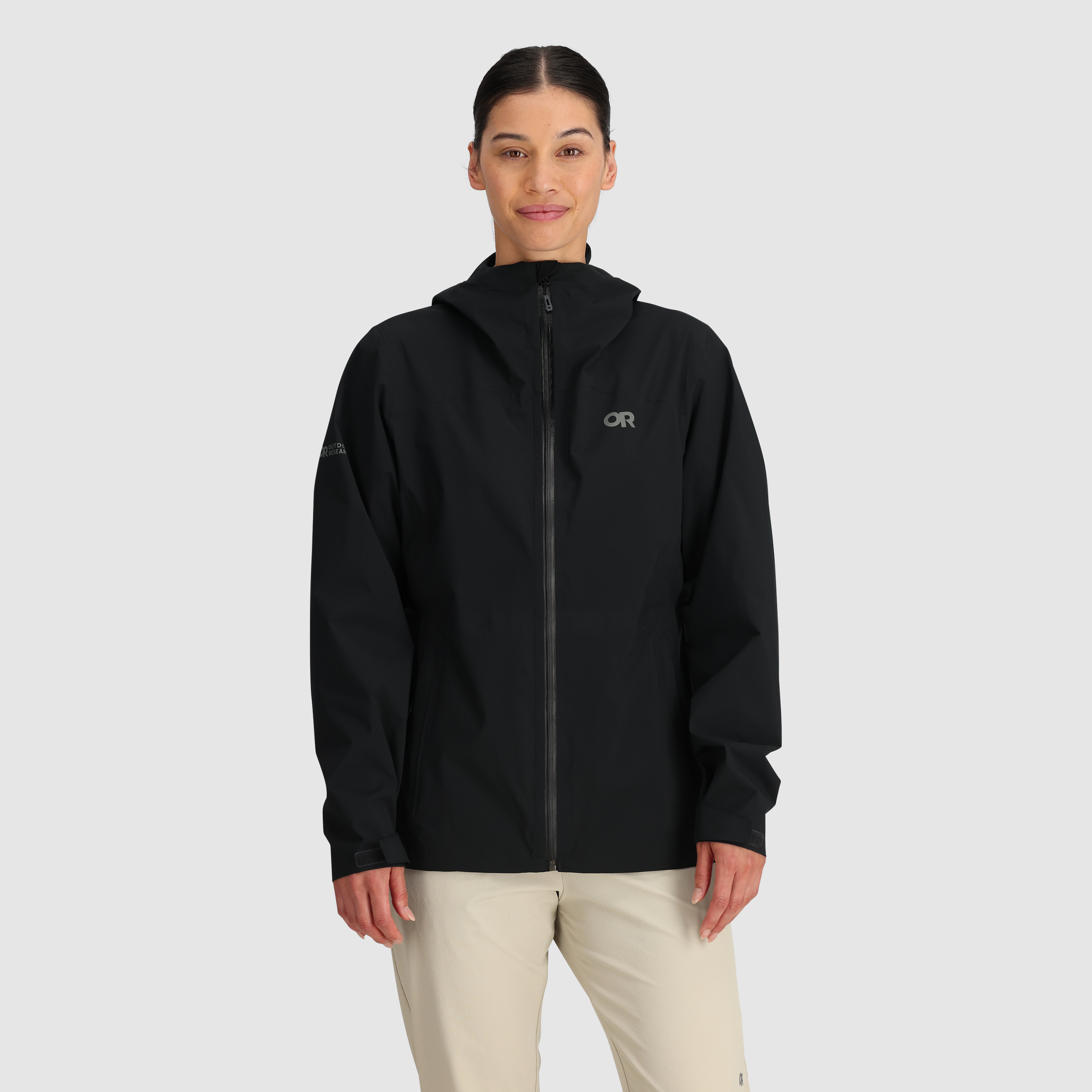 Women's Waterproof Stretch Rain Jacket for Hiking | Stratoburst