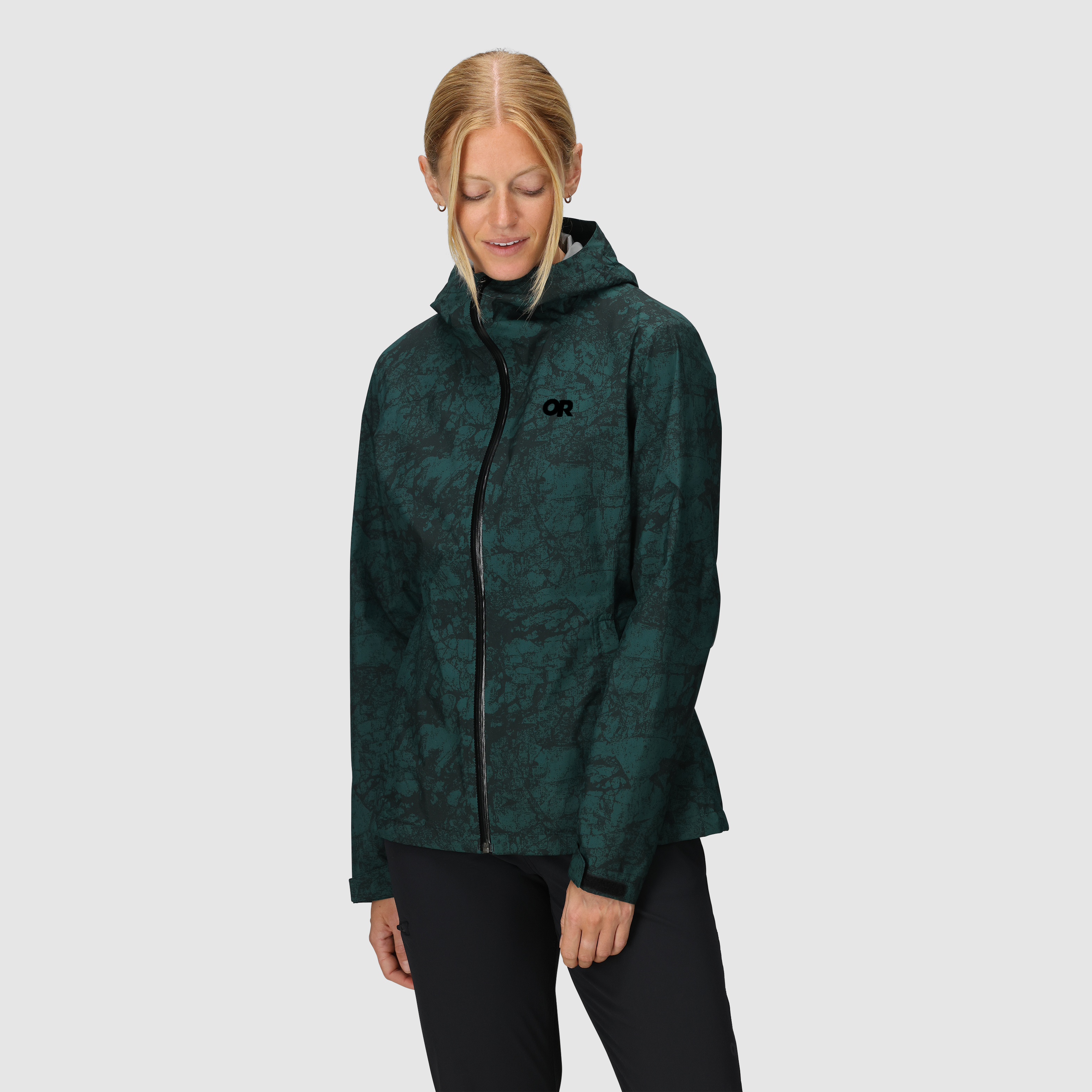 Women's Waterproof Stretch Rain Jacket for Hiking | Stratoburst