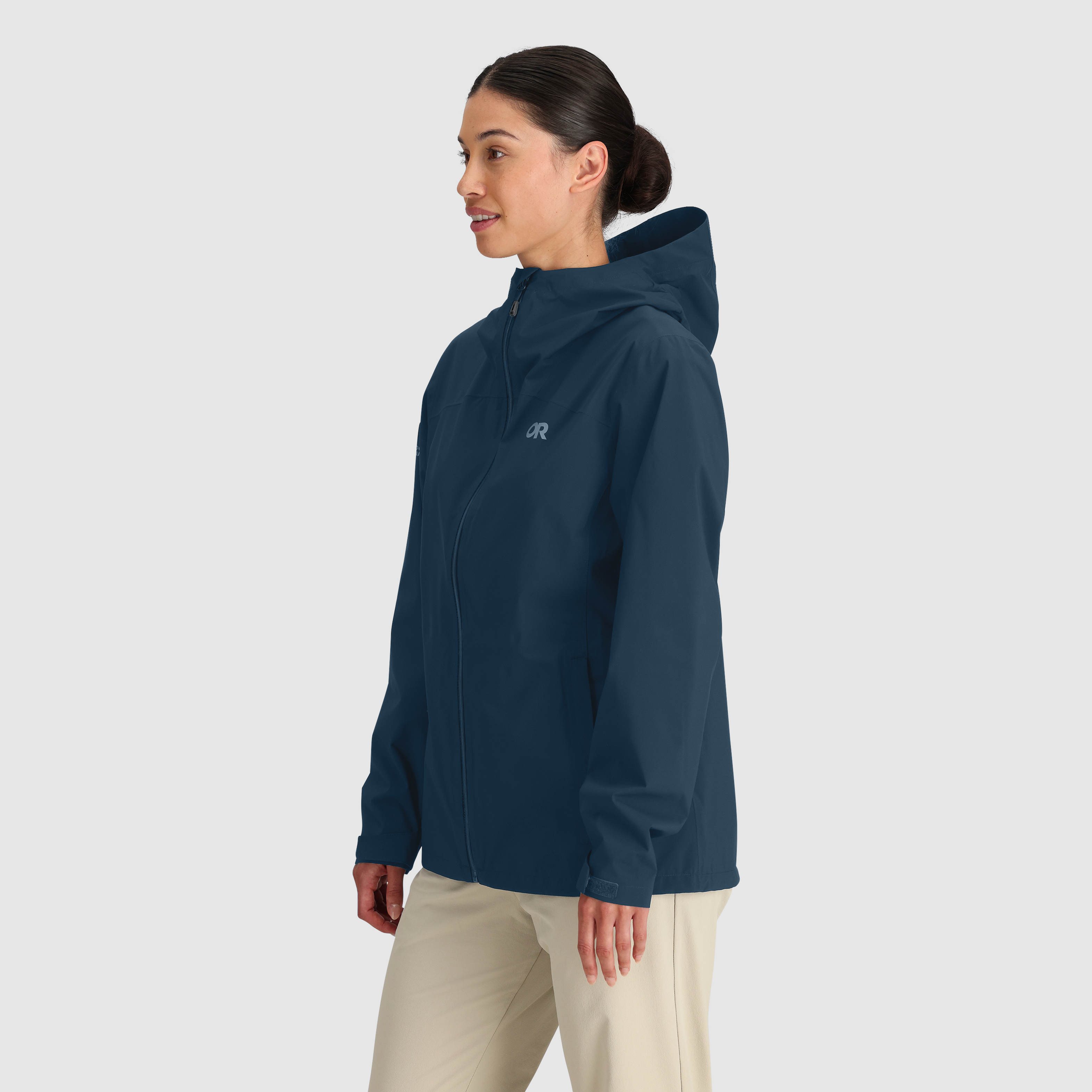 Women's Waterproof Stretch Rain Jacket for Hiking | Stratoburst