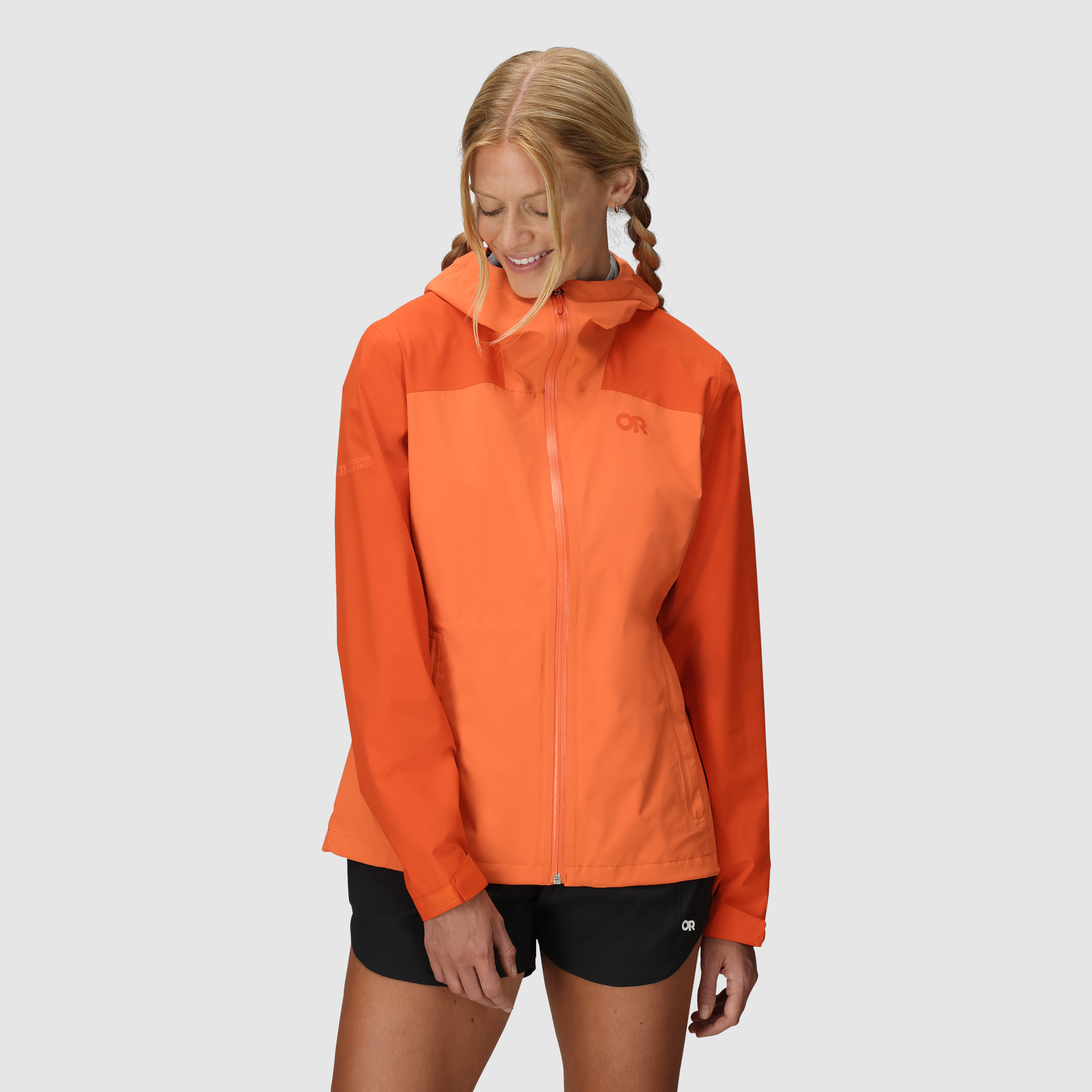 Women's Waterproof Stretch Rain Jacket for Hiking | Stratoburst