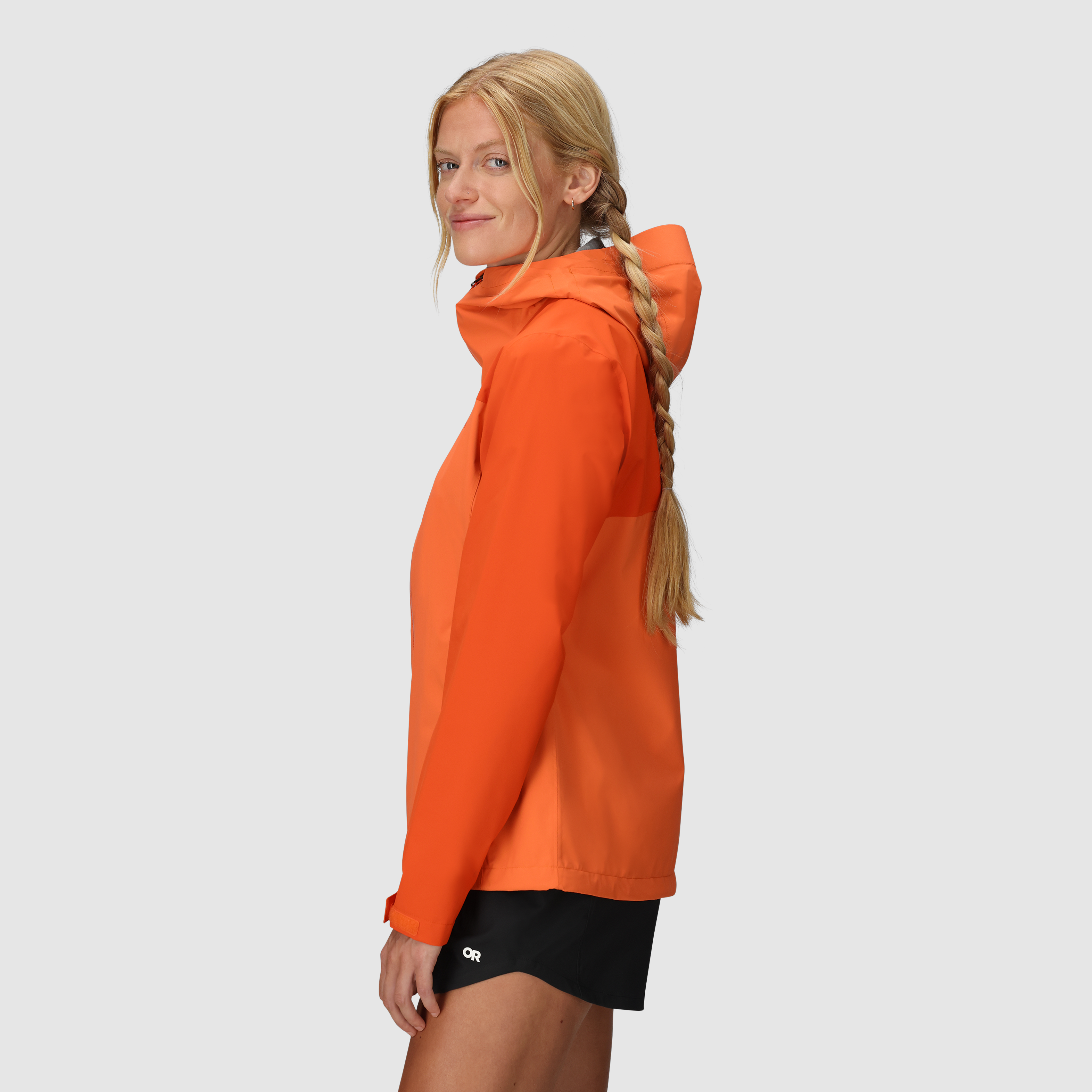 Women's Waterproof Stretch Rain Jacket for Hiking | Stratoburst