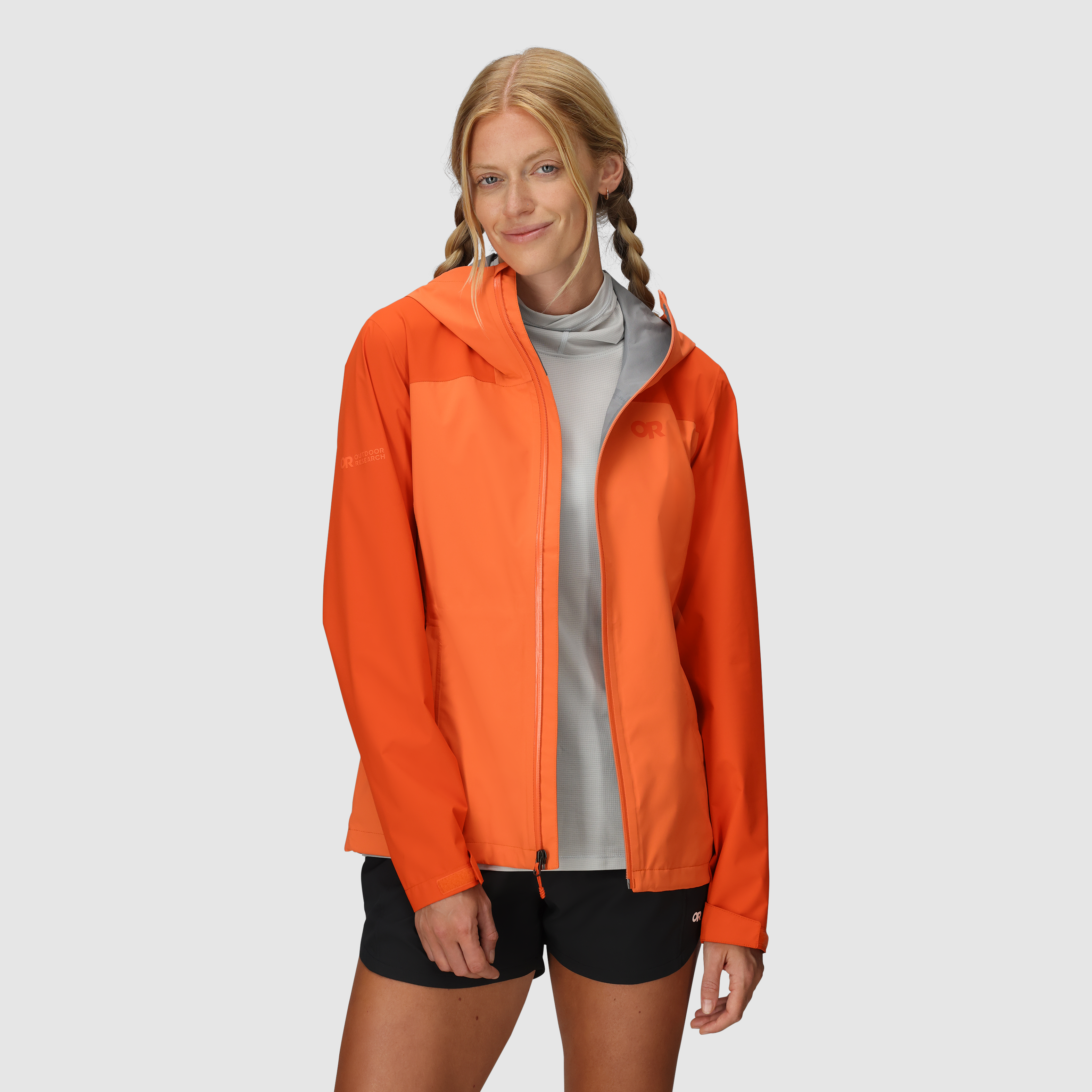 Women's Waterproof Stretch Rain Jacket for Hiking | Stratoburst