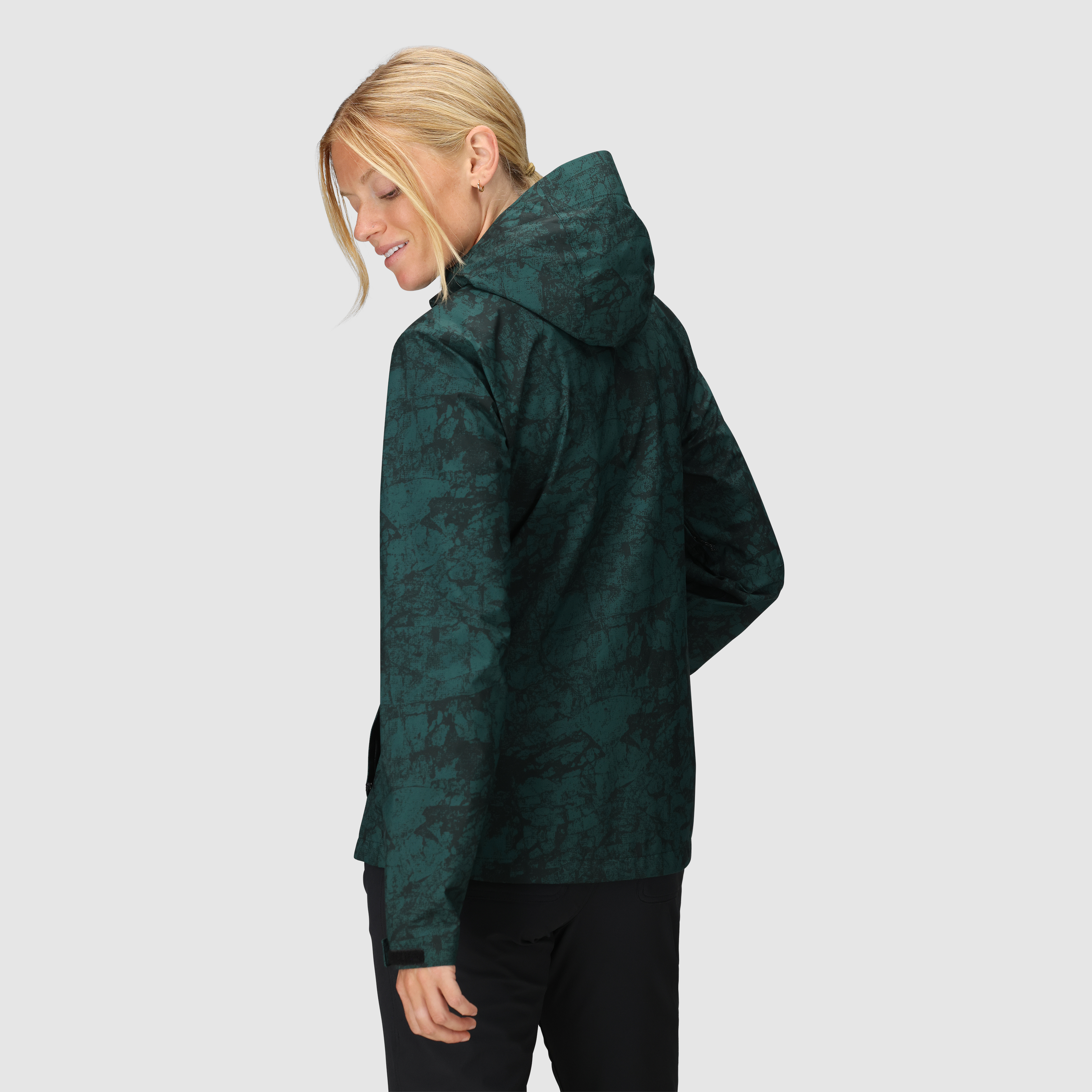 Women's Waterproof Stretch Rain Jacket for Hiking | Stratoburst