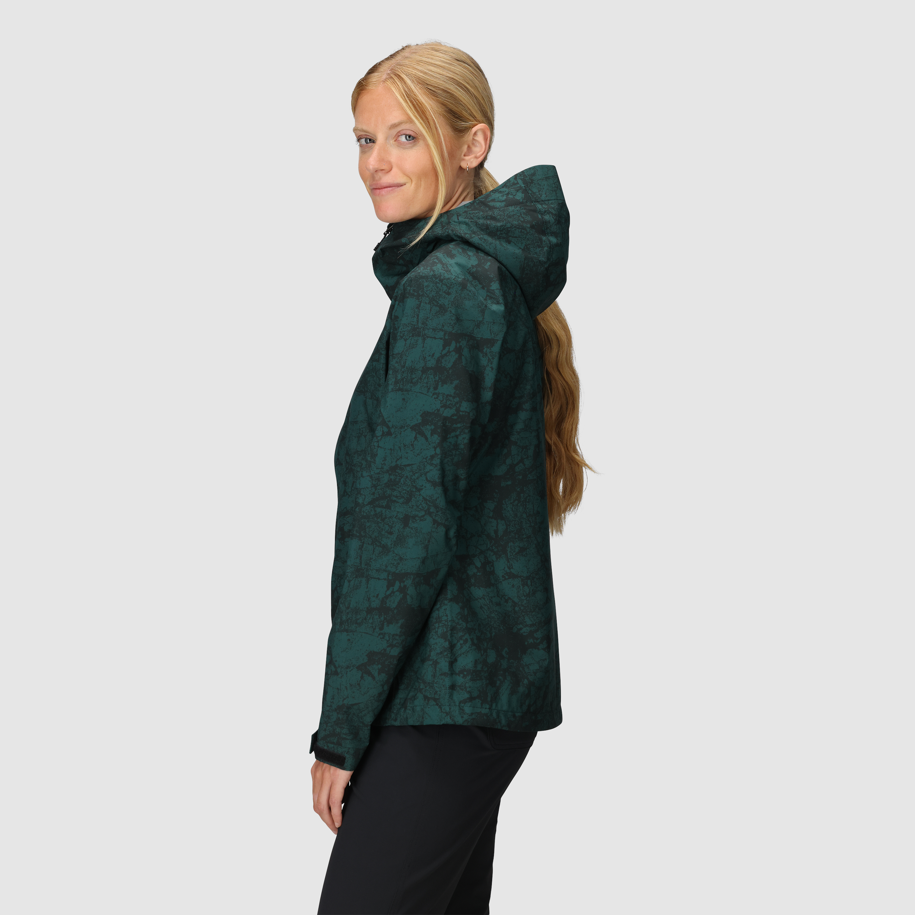 Women's Waterproof Stretch Rain Jacket for Hiking | Stratoburst