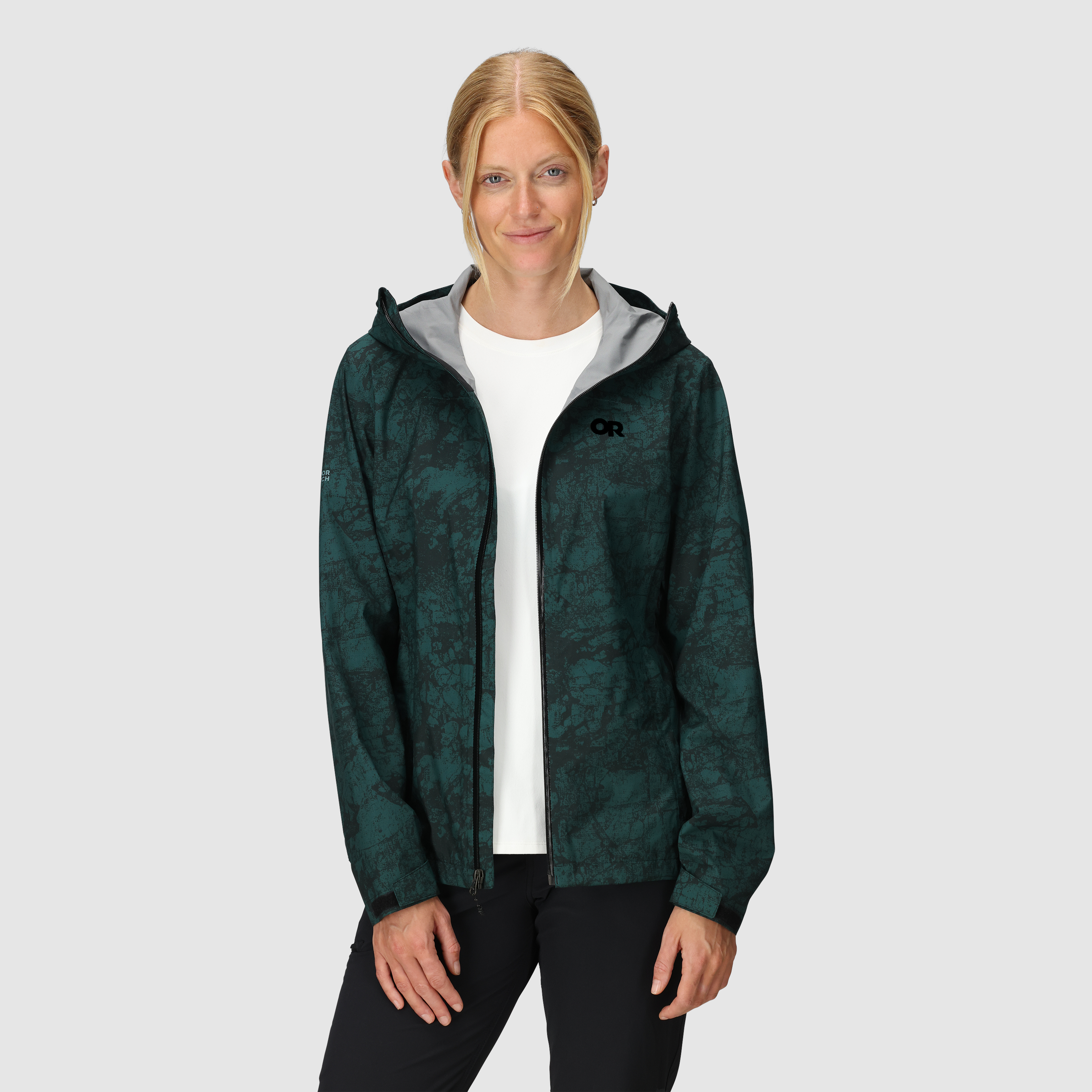 Women's Waterproof Stretch Rain Jacket for Hiking | Stratoburst