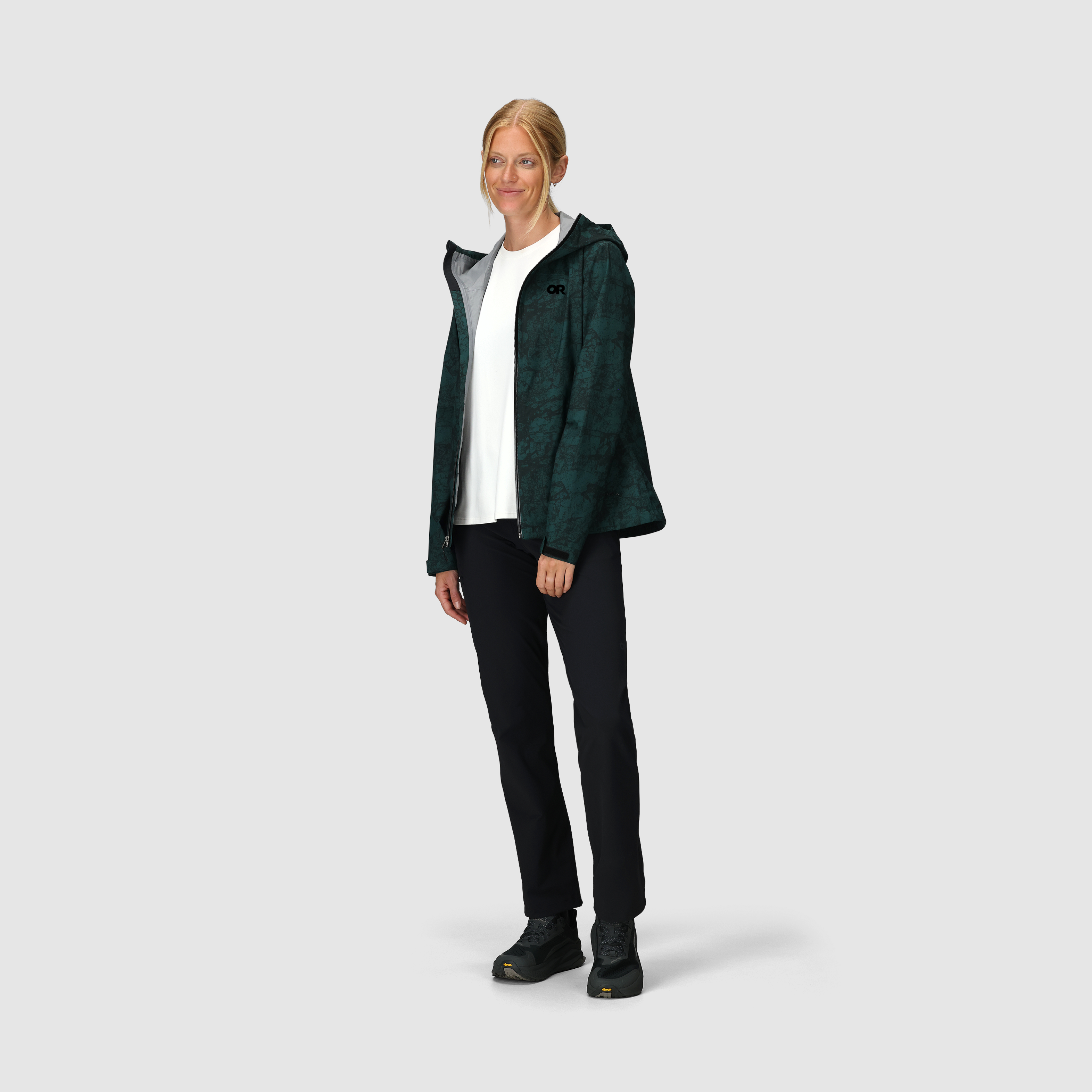 Women's Waterproof Stretch Rain Jacket for Hiking | Stratoburst
