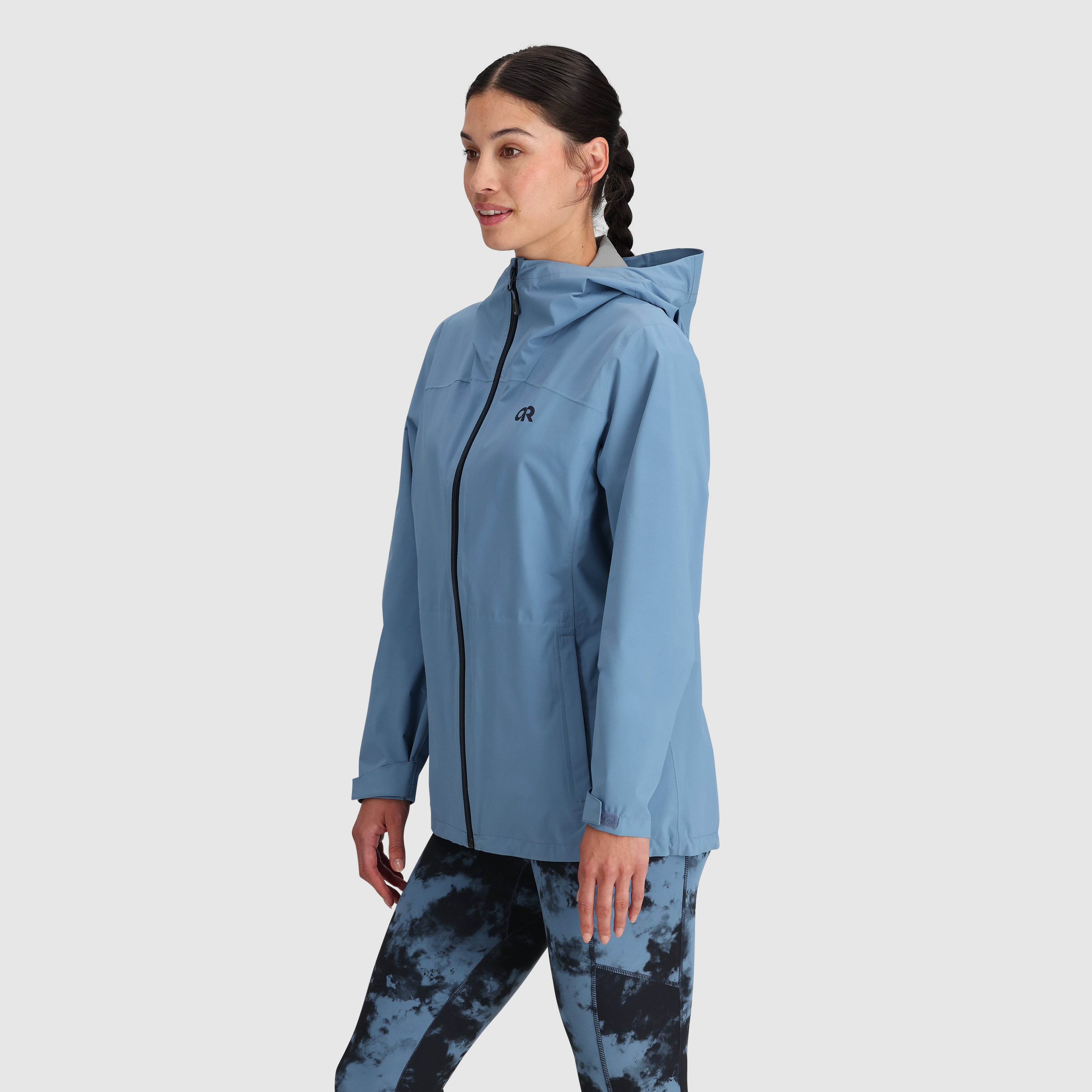 Women's Waterproof Stretch Rain Jacket for Hiking | Stratoburst