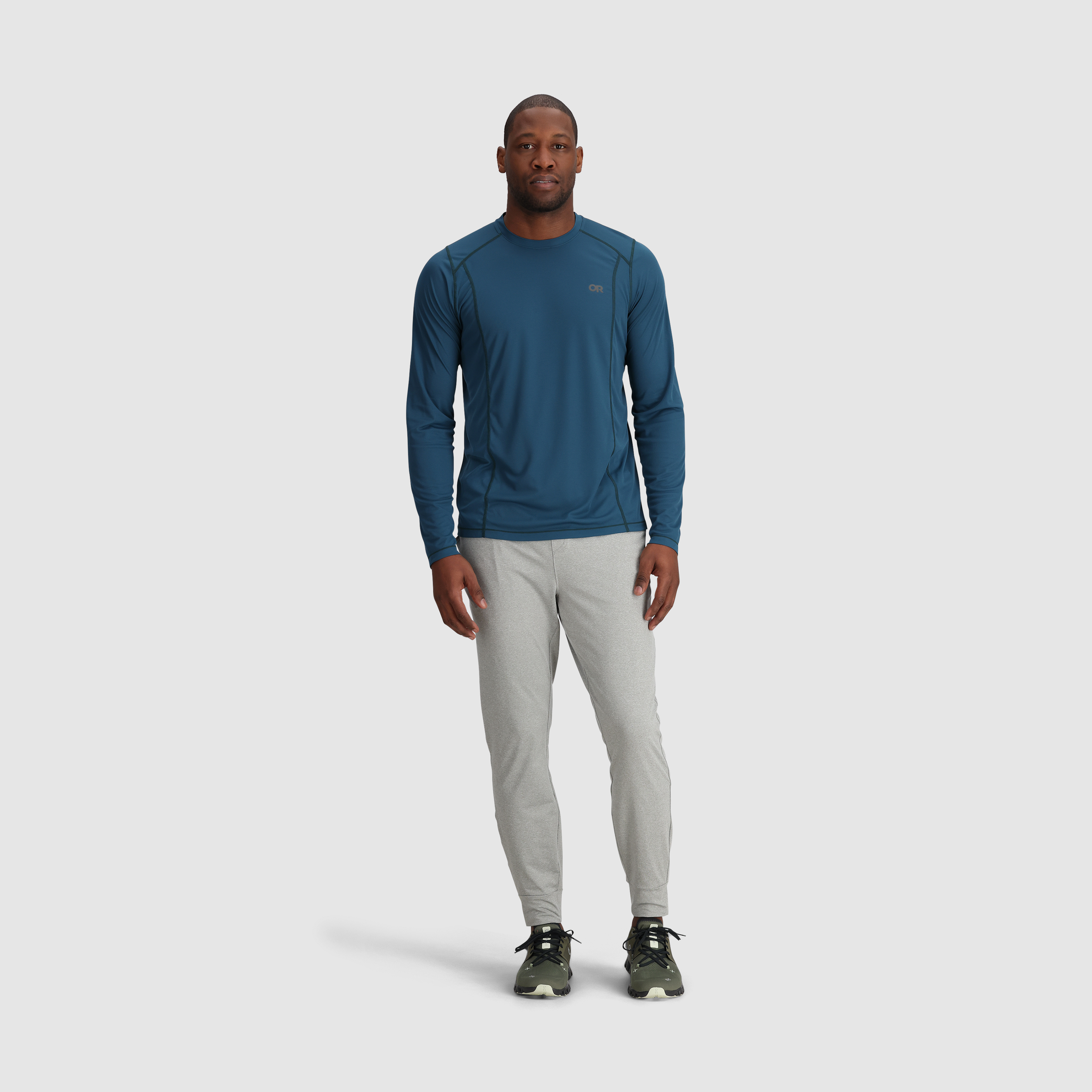 Breathable Recycled Long Sleeve Tee for Hiking & Layering | Echo