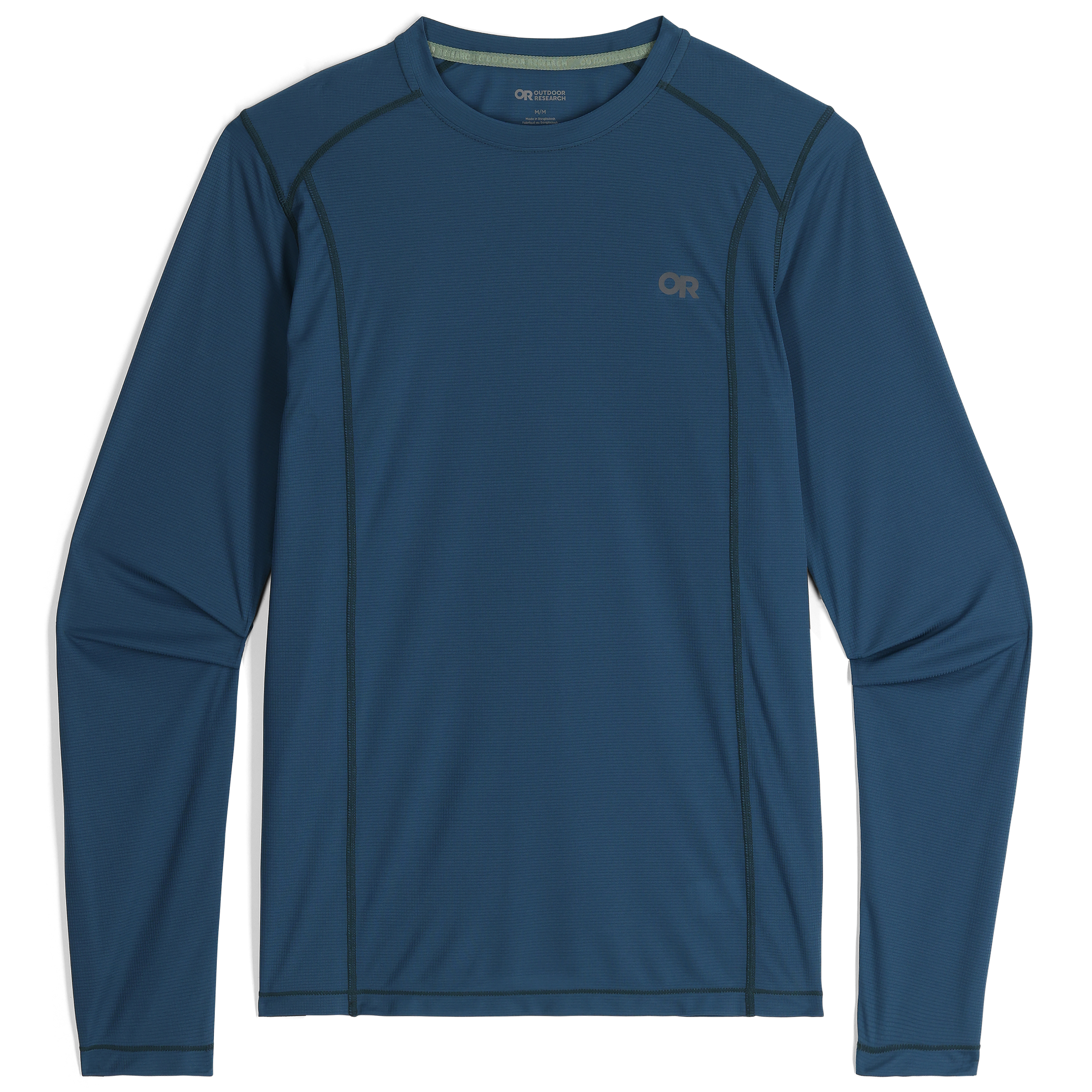 Breathable Recycled Long Sleeve Tee for Hiking & Layering | Echo