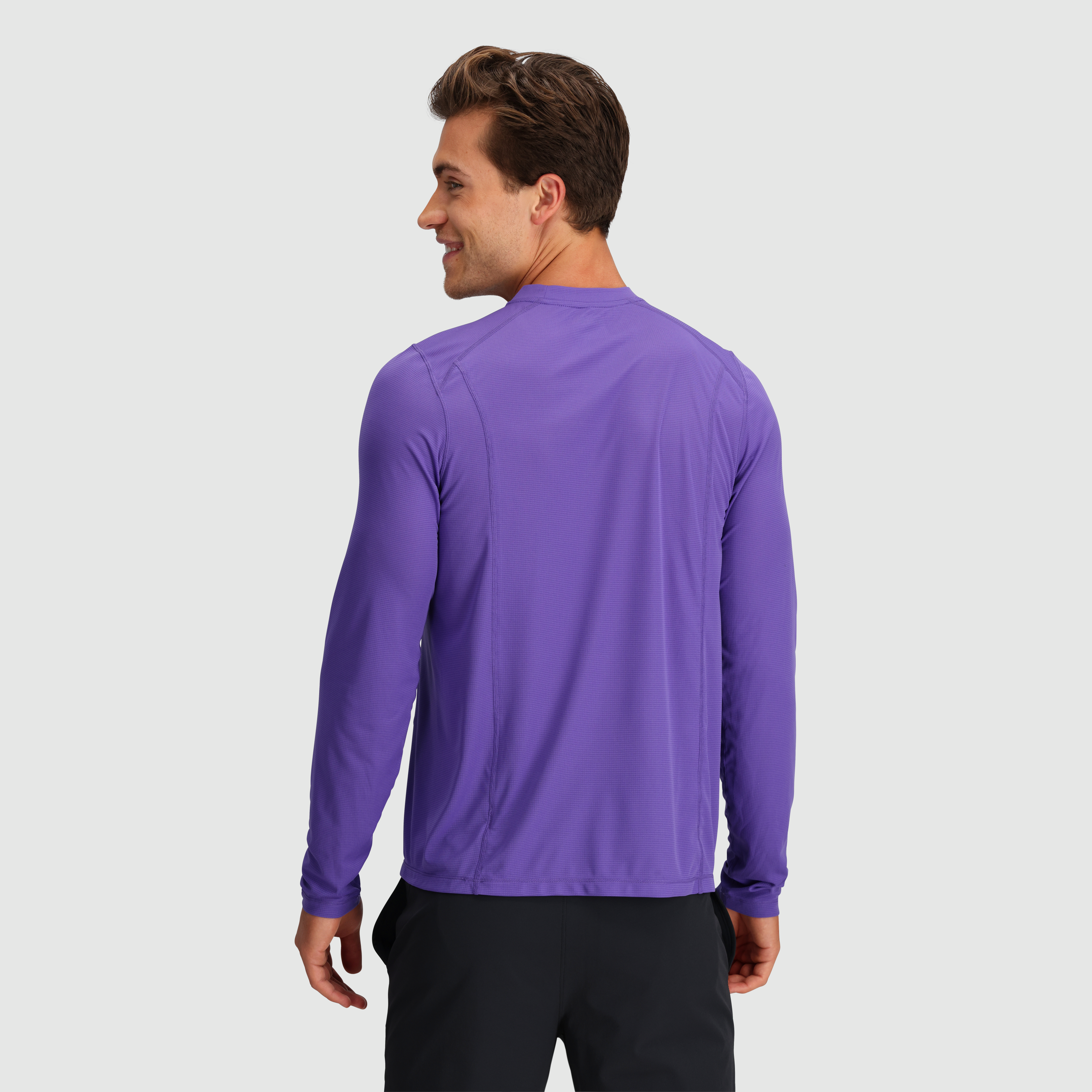 Breathable Recycled Long Sleeve Tee for Hiking & Layering | Echo