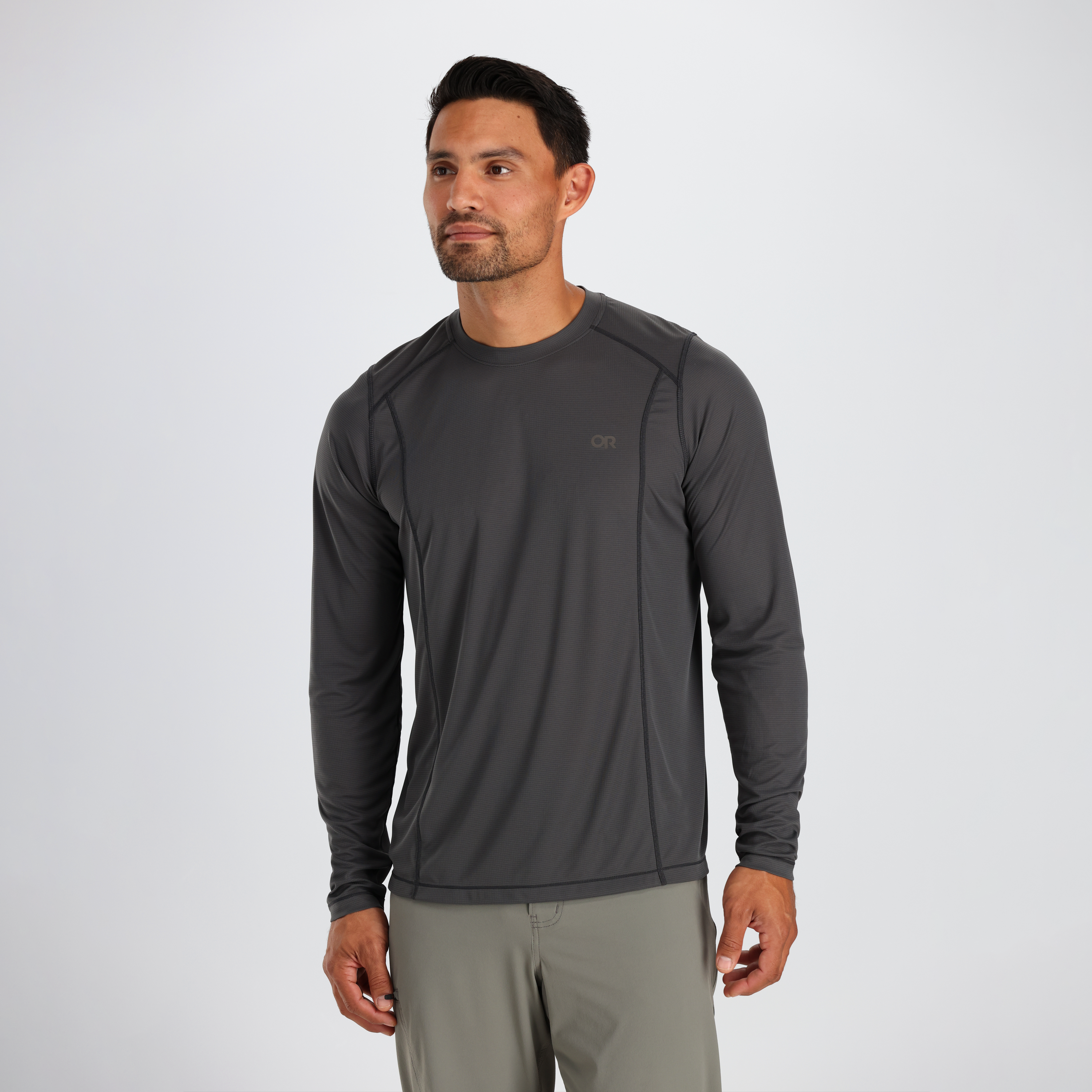 Breathable Recycled Long Sleeve Tee for Hiking & Layering | Echo