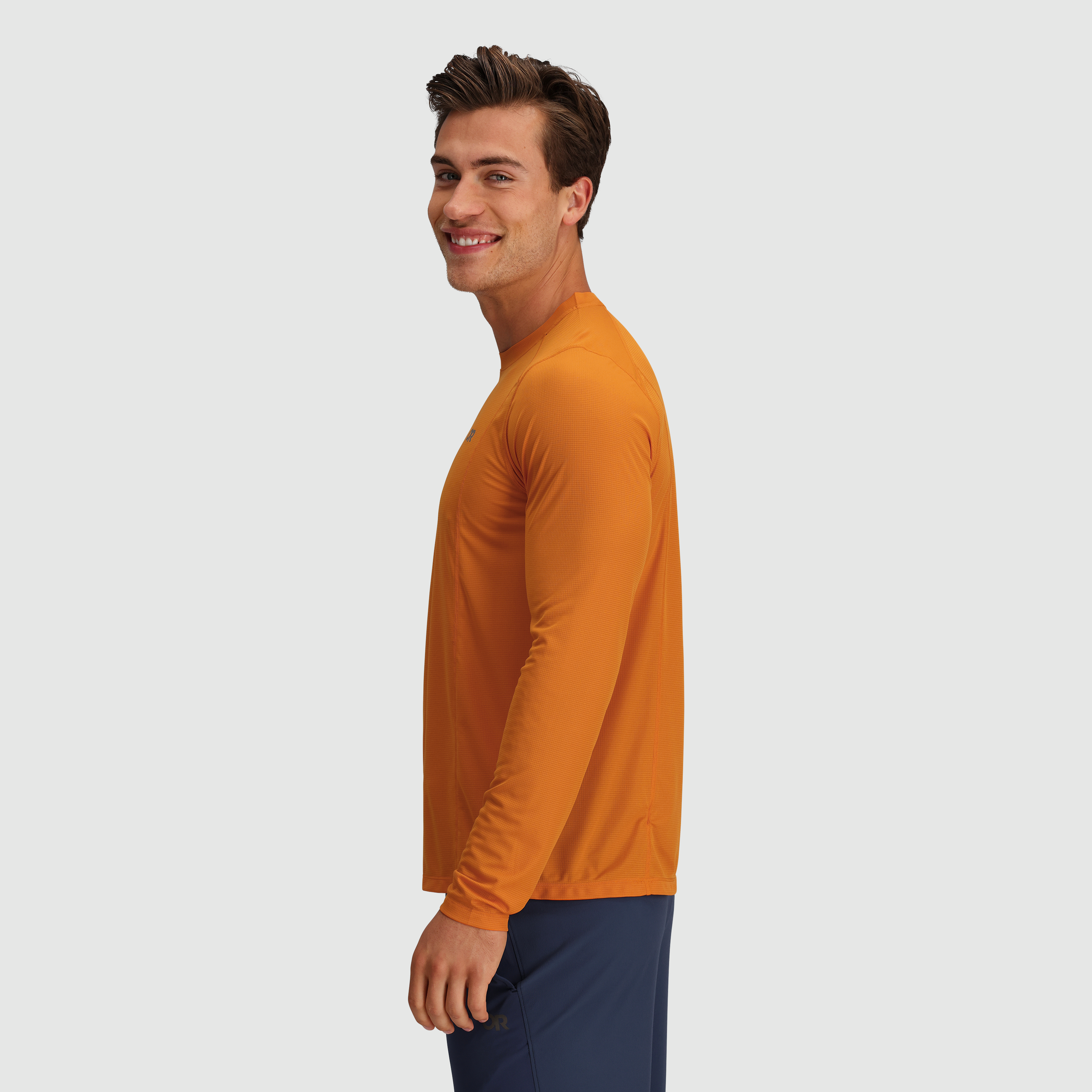 Breathable Recycled Long Sleeve Tee for Hiking & Layering | Echo