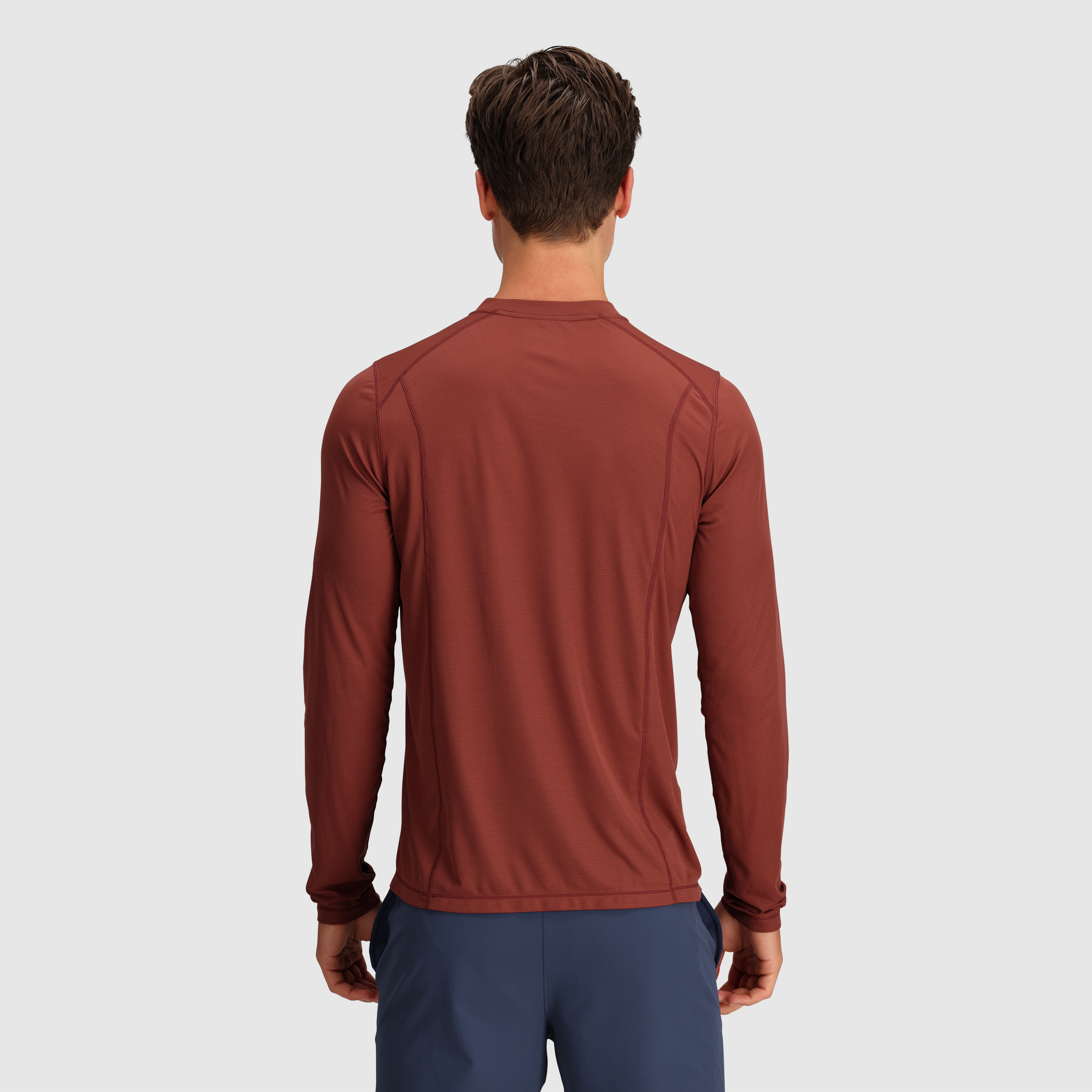 Breathable Recycled Long Sleeve Tee for Hiking & Layering | Echo