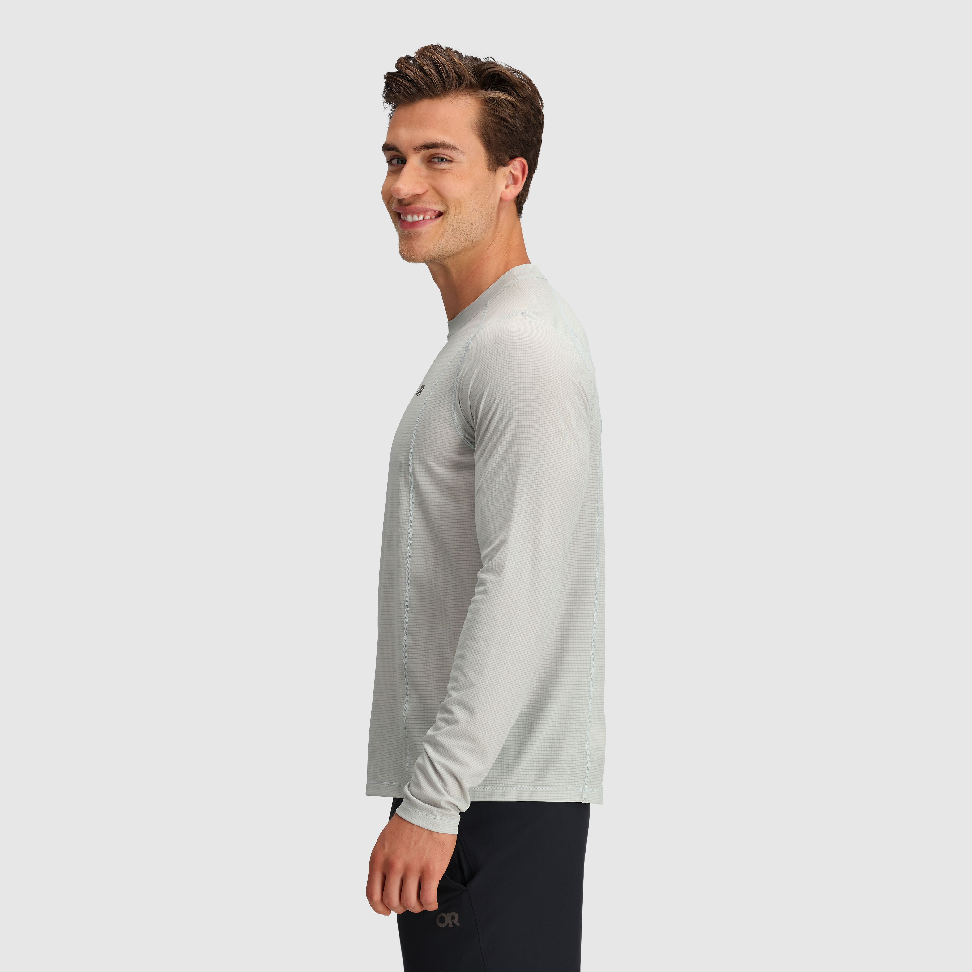 Breathable Recycled Long Sleeve Tee for Hiking & Layering | Echo
