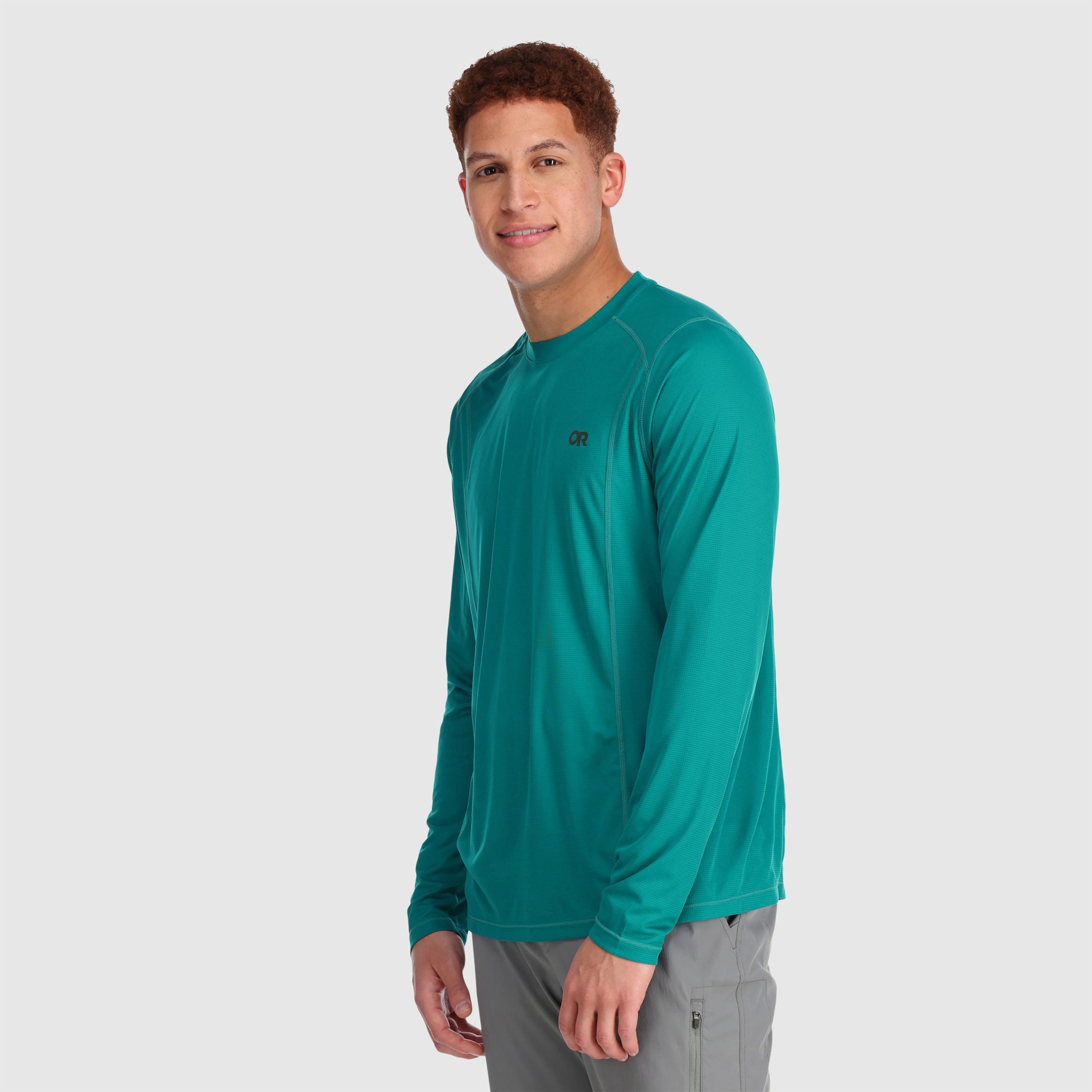 Breathable Recycled Long Sleeve Tee for Hiking & Layering | Echo