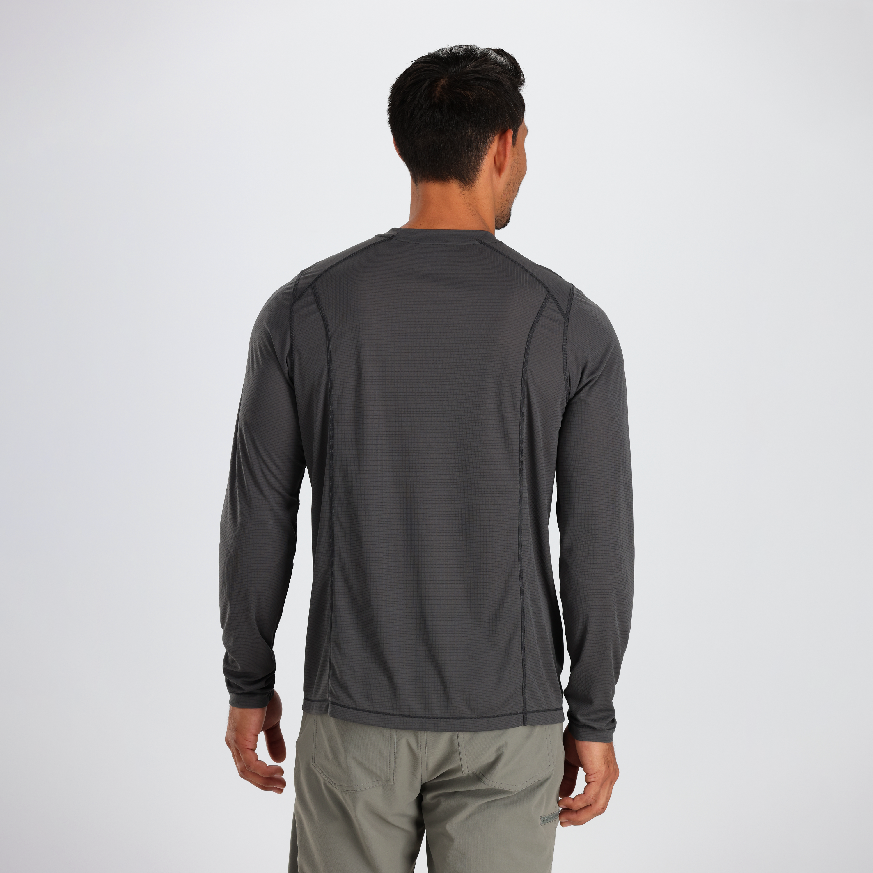 Breathable Recycled Long Sleeve Tee for Hiking & Layering | Echo