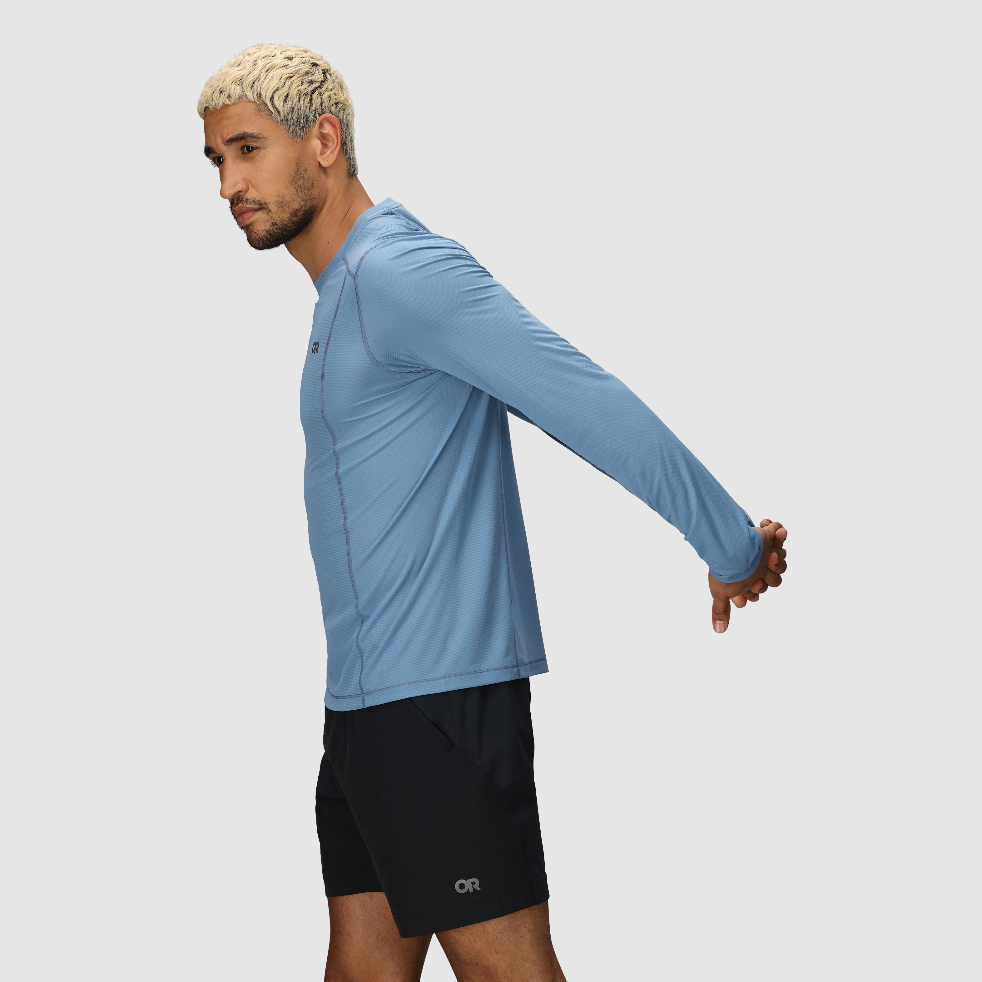 Breathable Recycled Long Sleeve Tee for Hiking & Layering | Echo