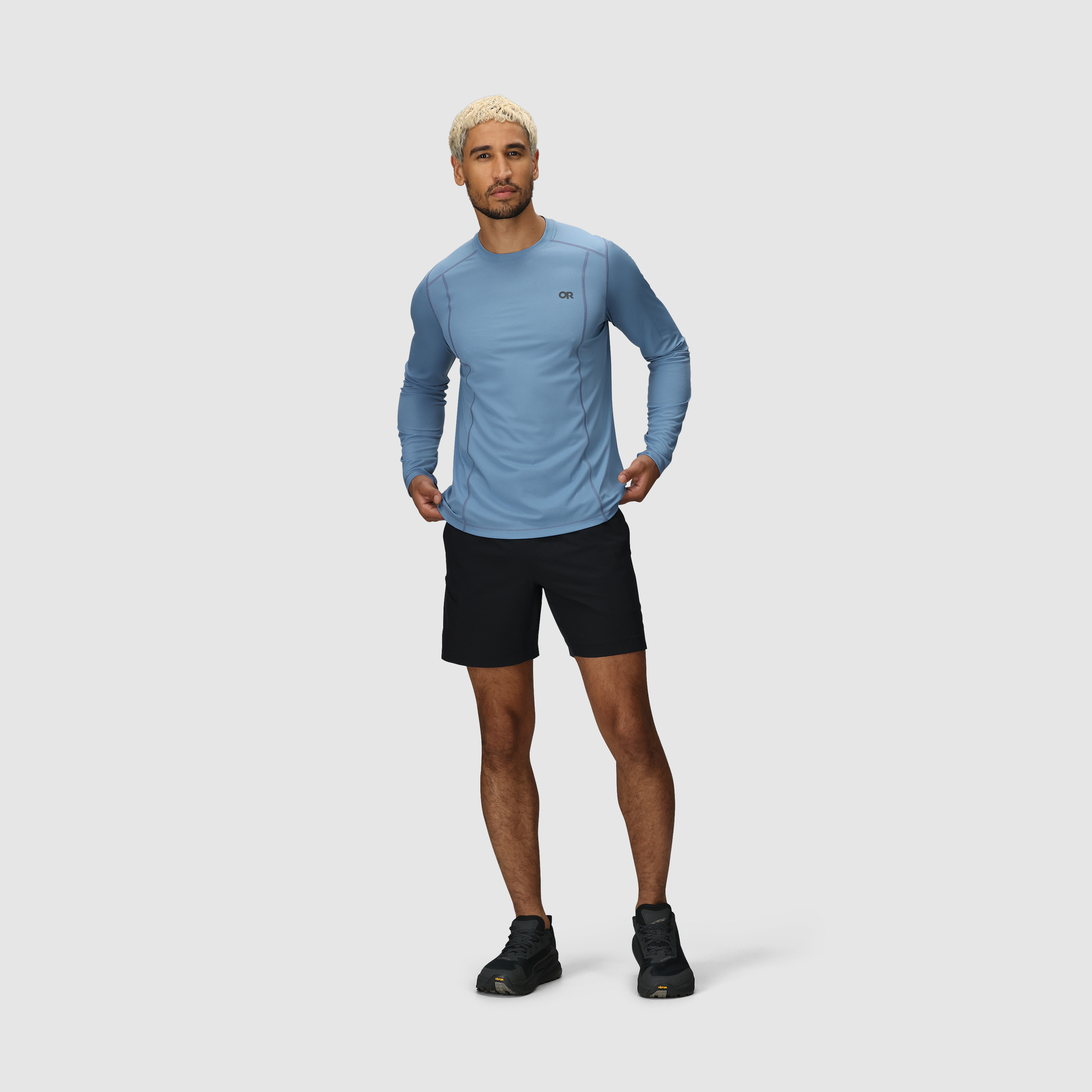 Breathable Recycled Long Sleeve Tee for Hiking & Layering | Echo