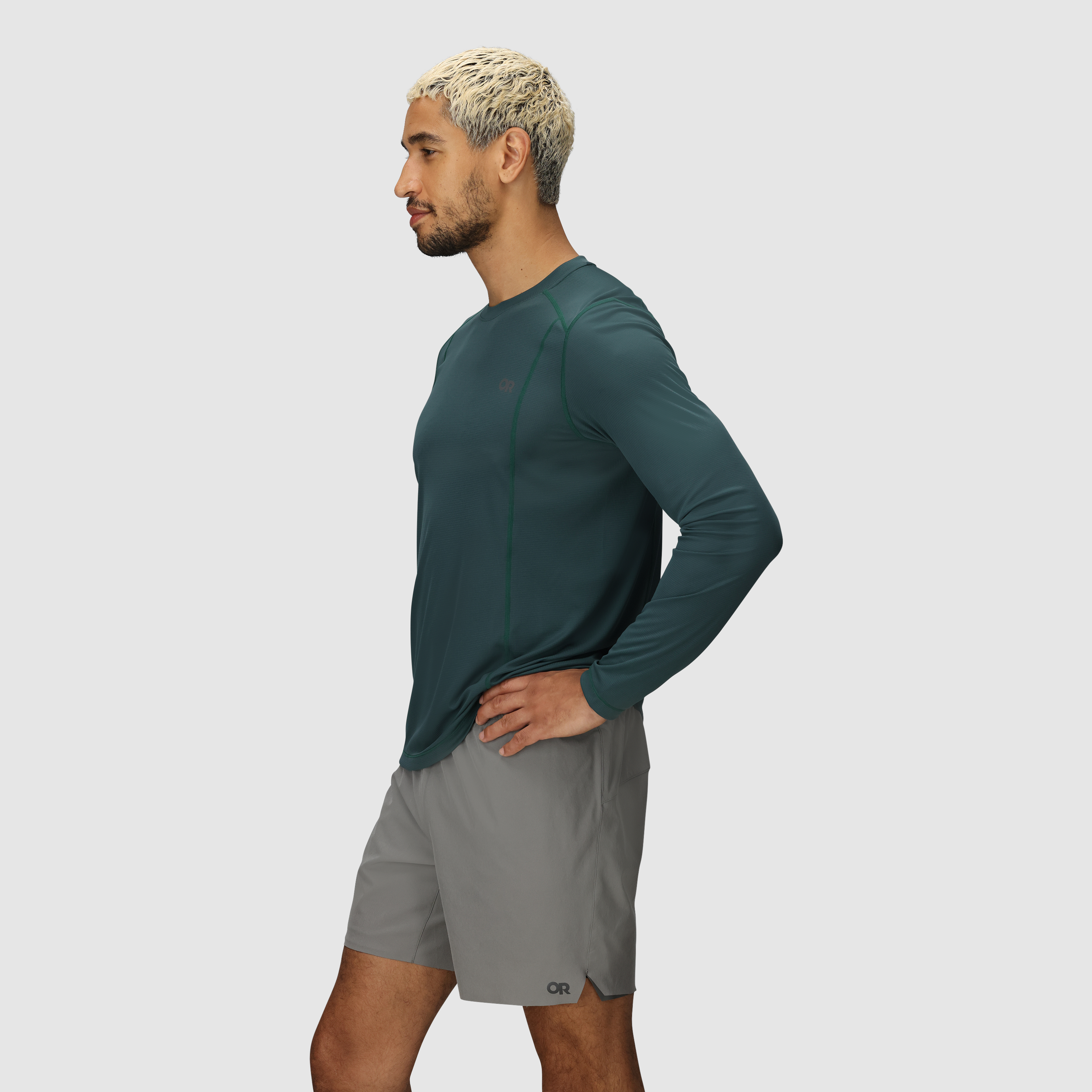 Breathable Recycled Long Sleeve Tee for Hiking & Layering | Echo