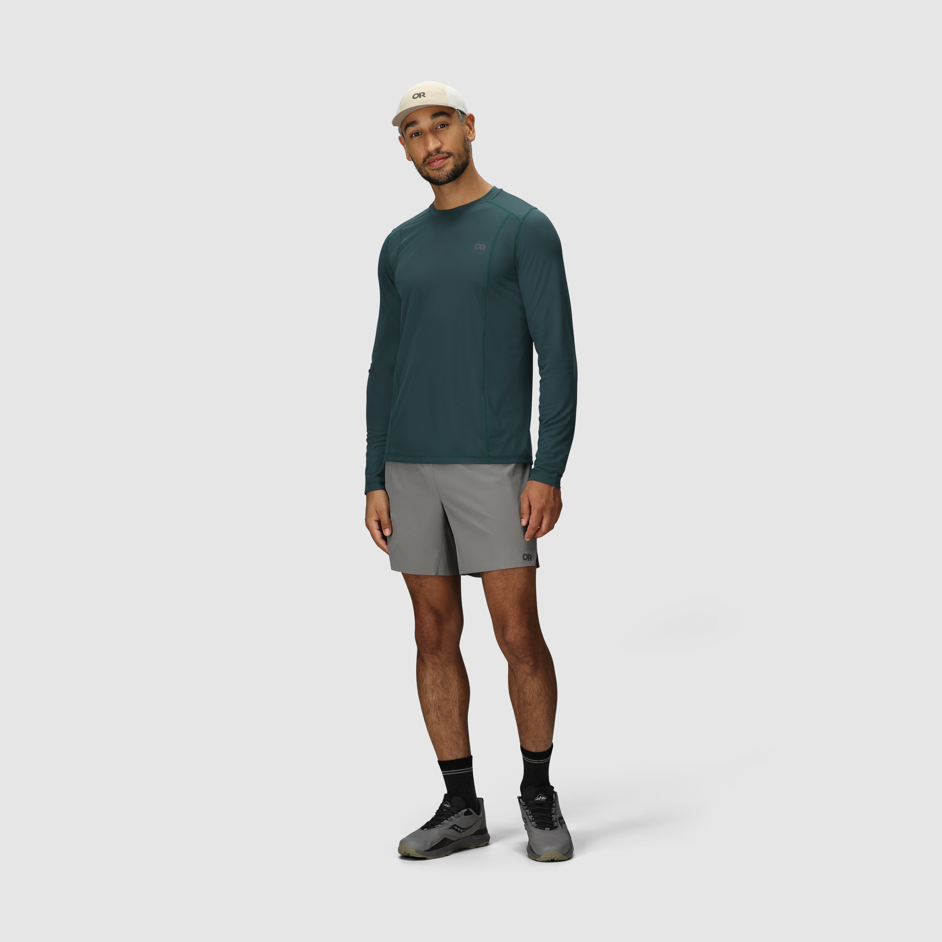Breathable Recycled Long Sleeve Tee for Hiking & Layering | Echo