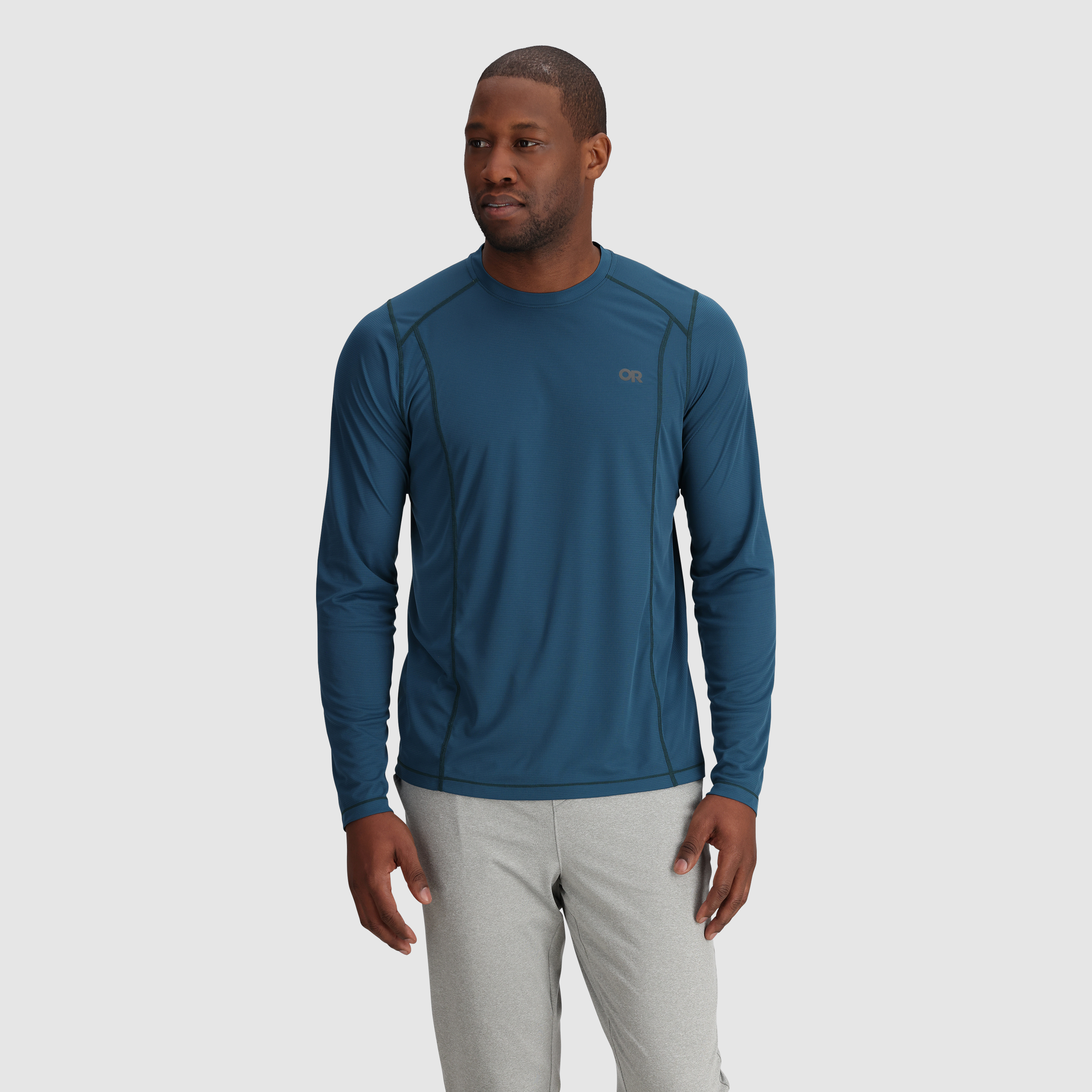 Breathable Recycled Long Sleeve Tee for Hiking & Layering | Echo
