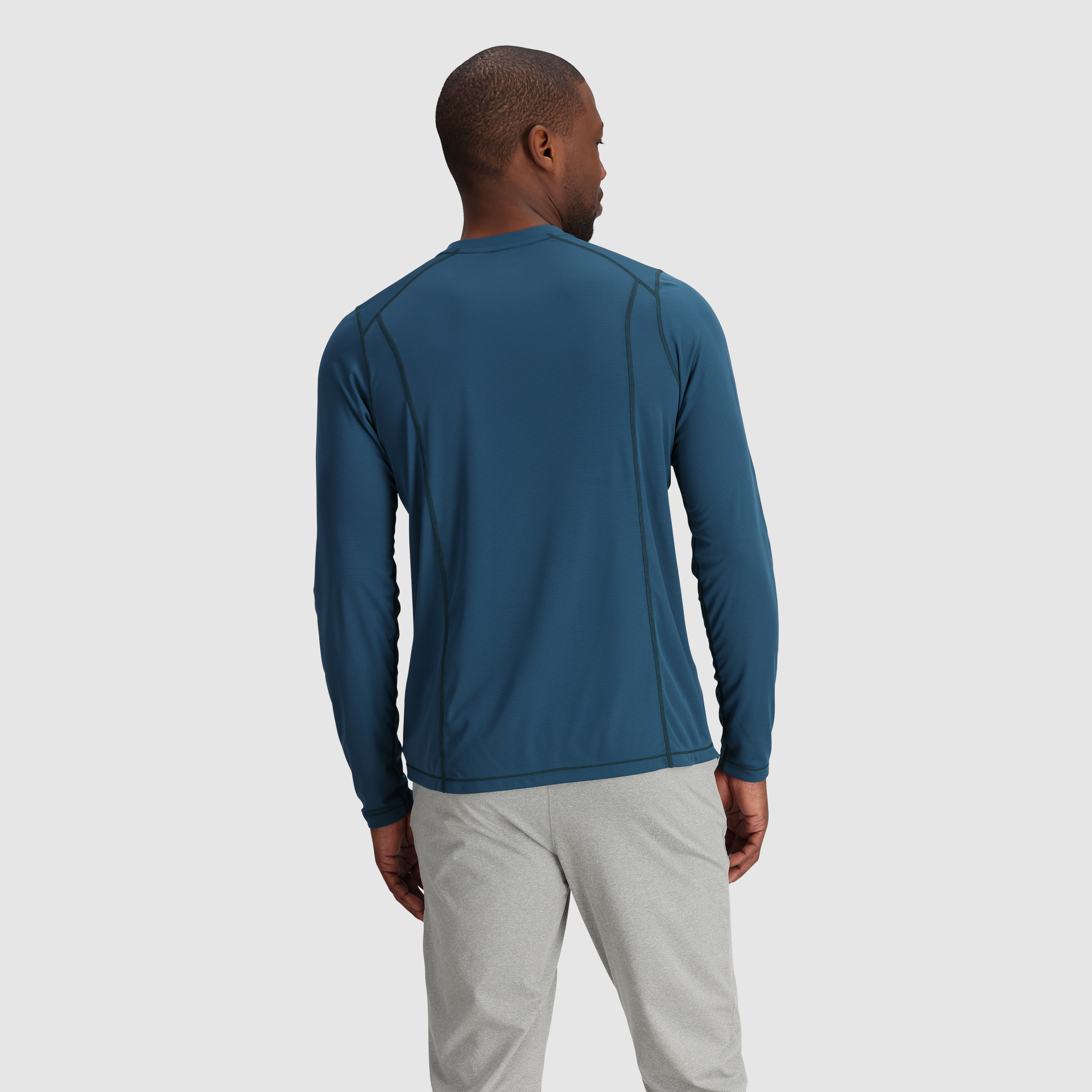 Breathable Recycled Long Sleeve Tee for Hiking & Layering | Echo