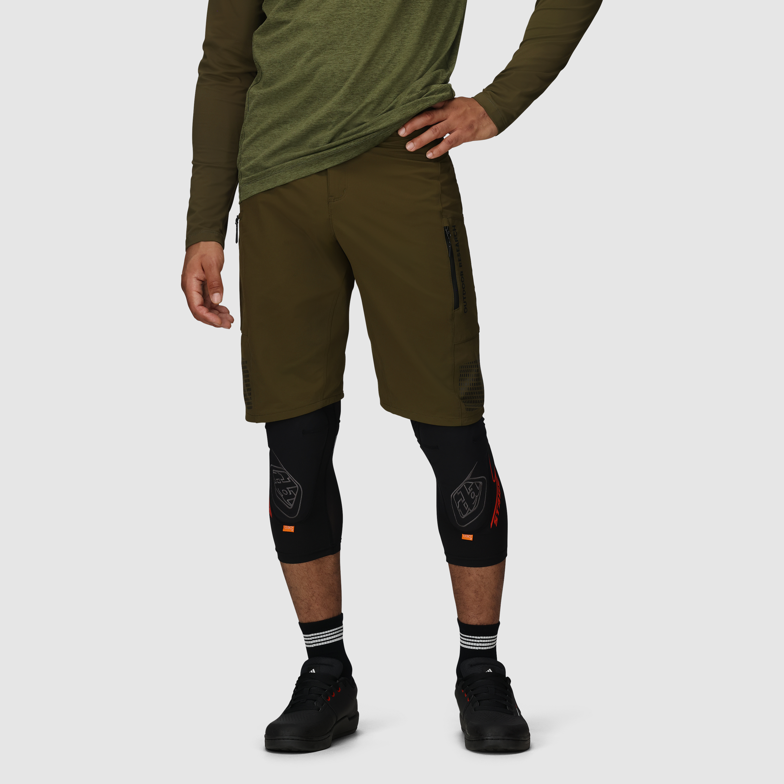 Men's Durable MTB Bike Shorts with DuraPrint® Technology | Freewheel