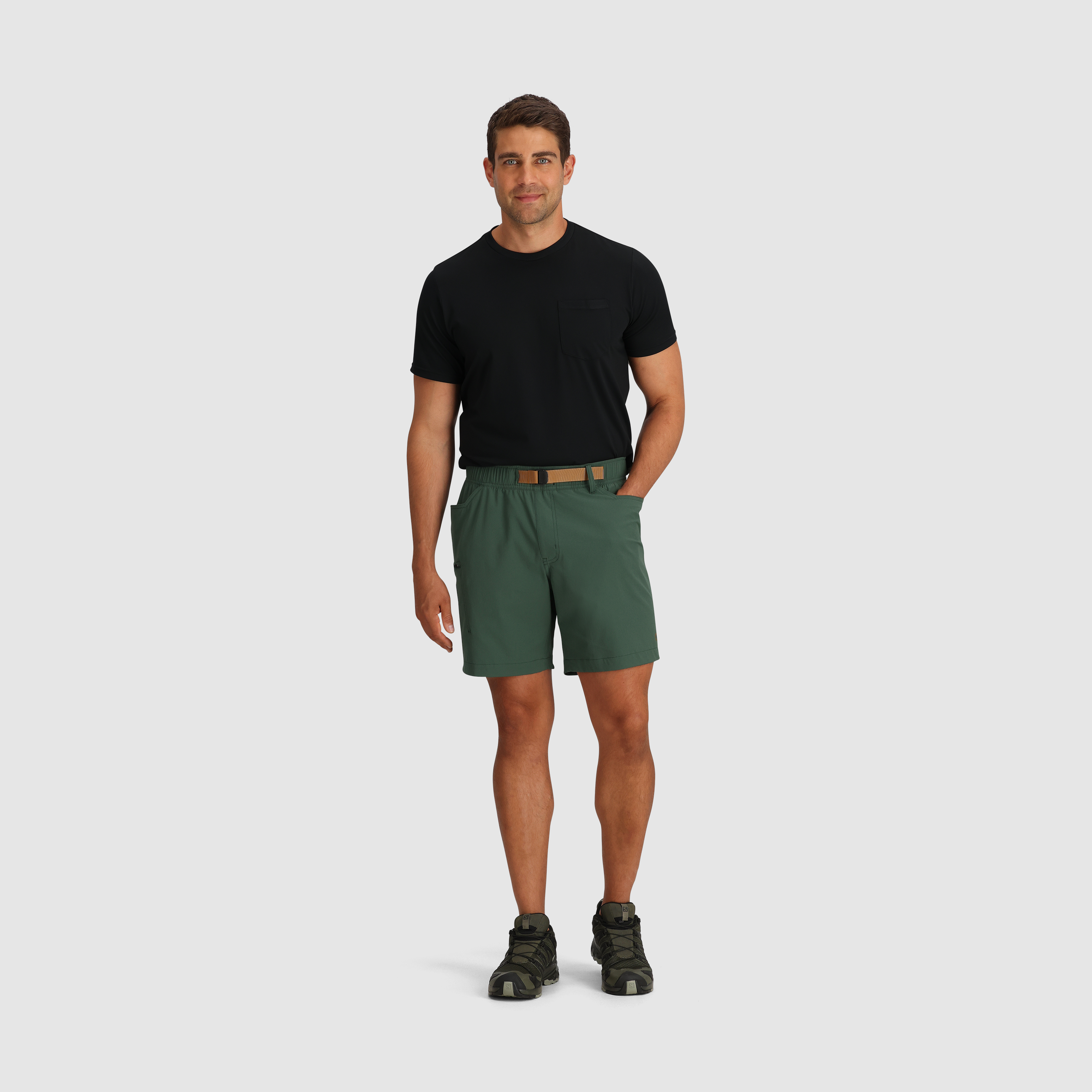 Men's Lightweight Performance Shorts 7\" for Hiking & Travel | Ferrosi
