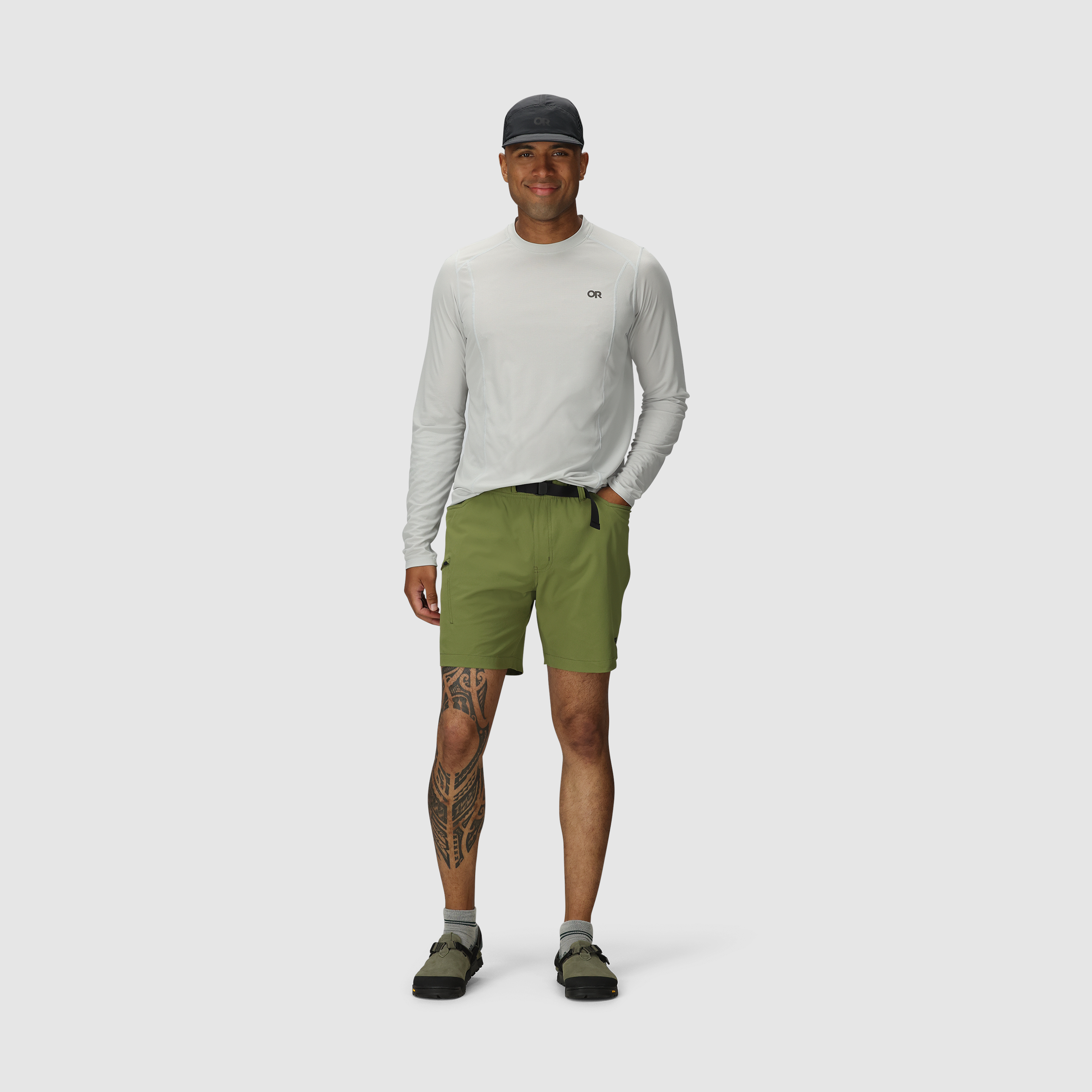 Men's Lightweight Performance Shorts 7\" for Hiking & Travel | Ferrosi