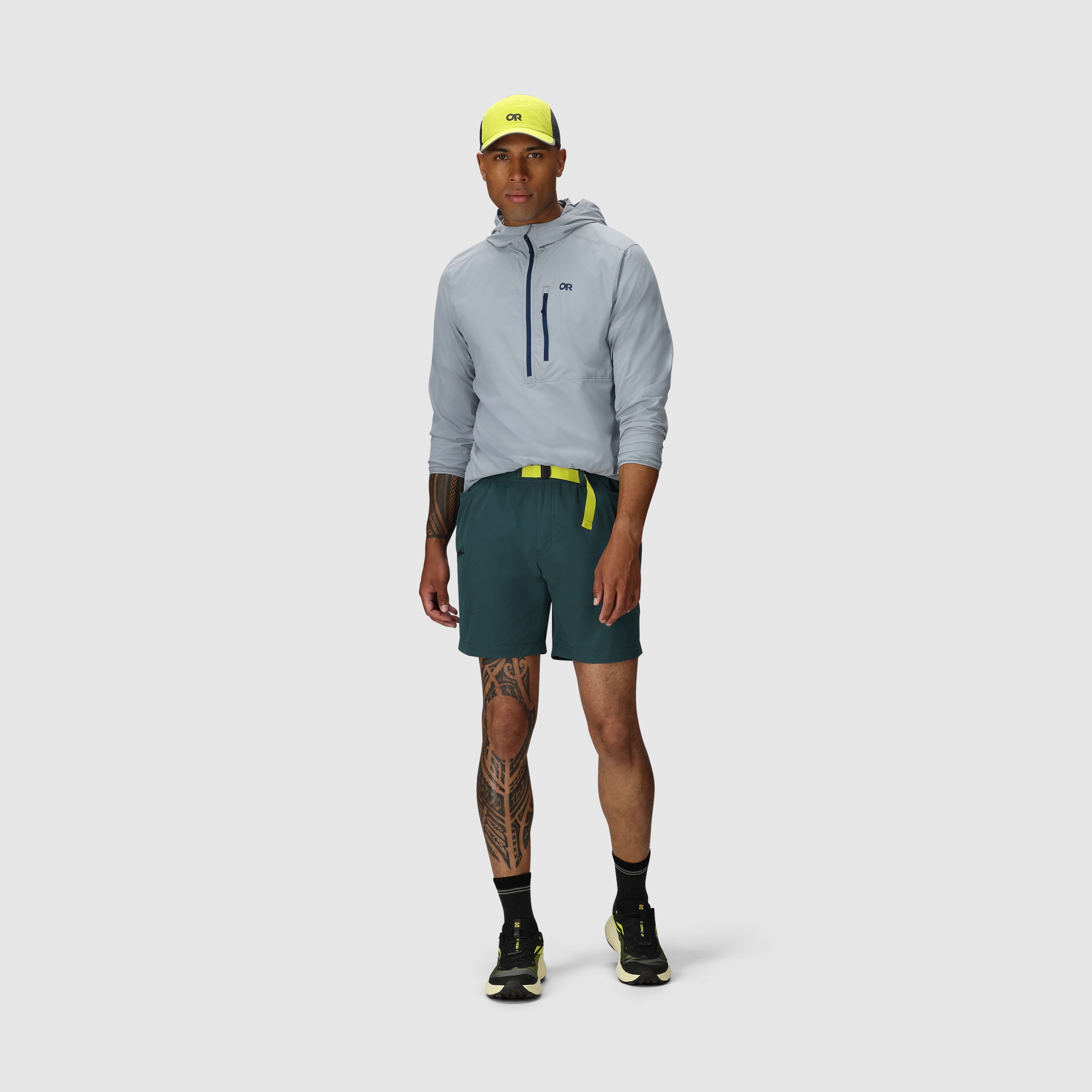 Men's Lightweight Performance Shorts 7\" for Hiking & Travel | Ferrosi