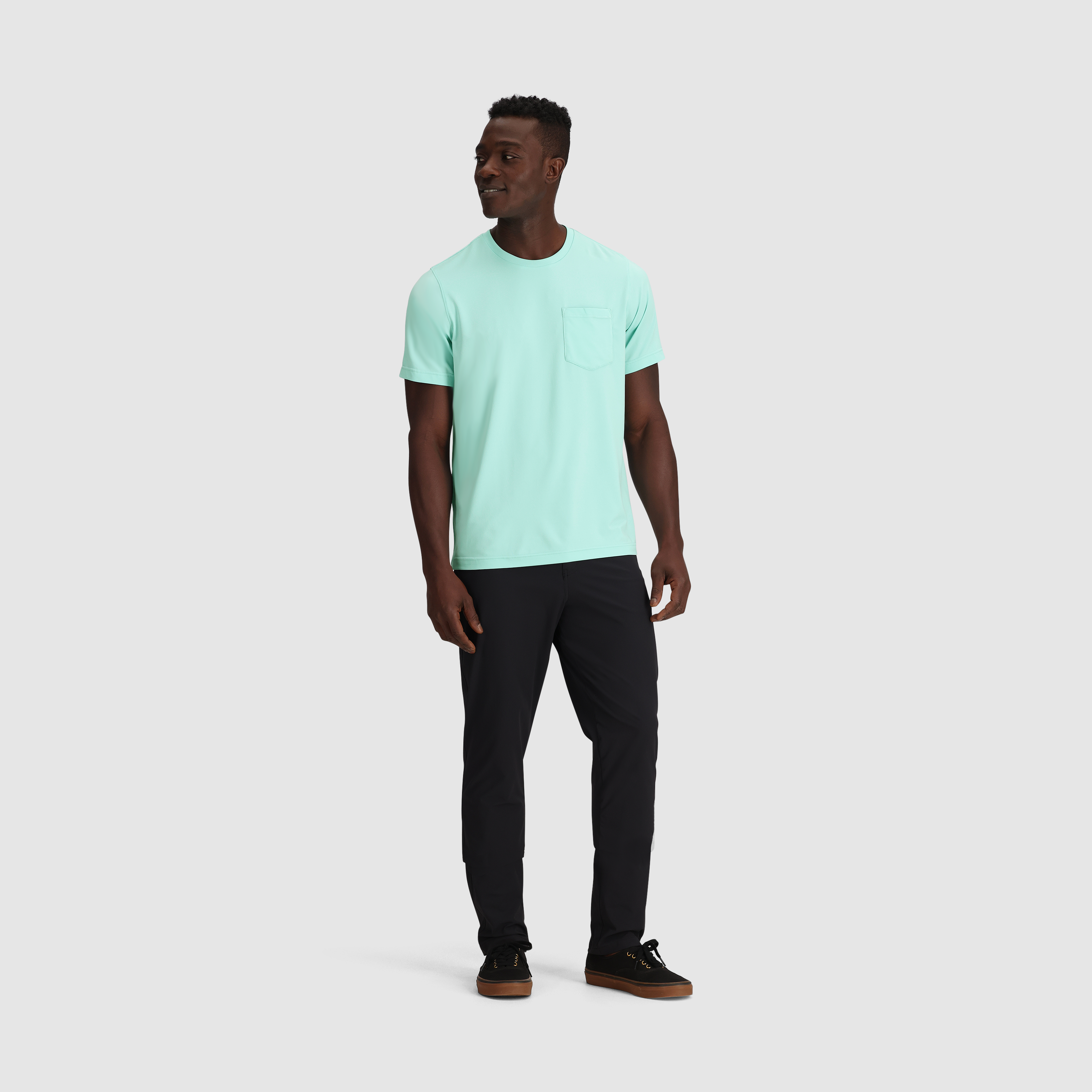 Recycled Performance Pocket T-Shirt for Hiking & Training | ActiveTemp