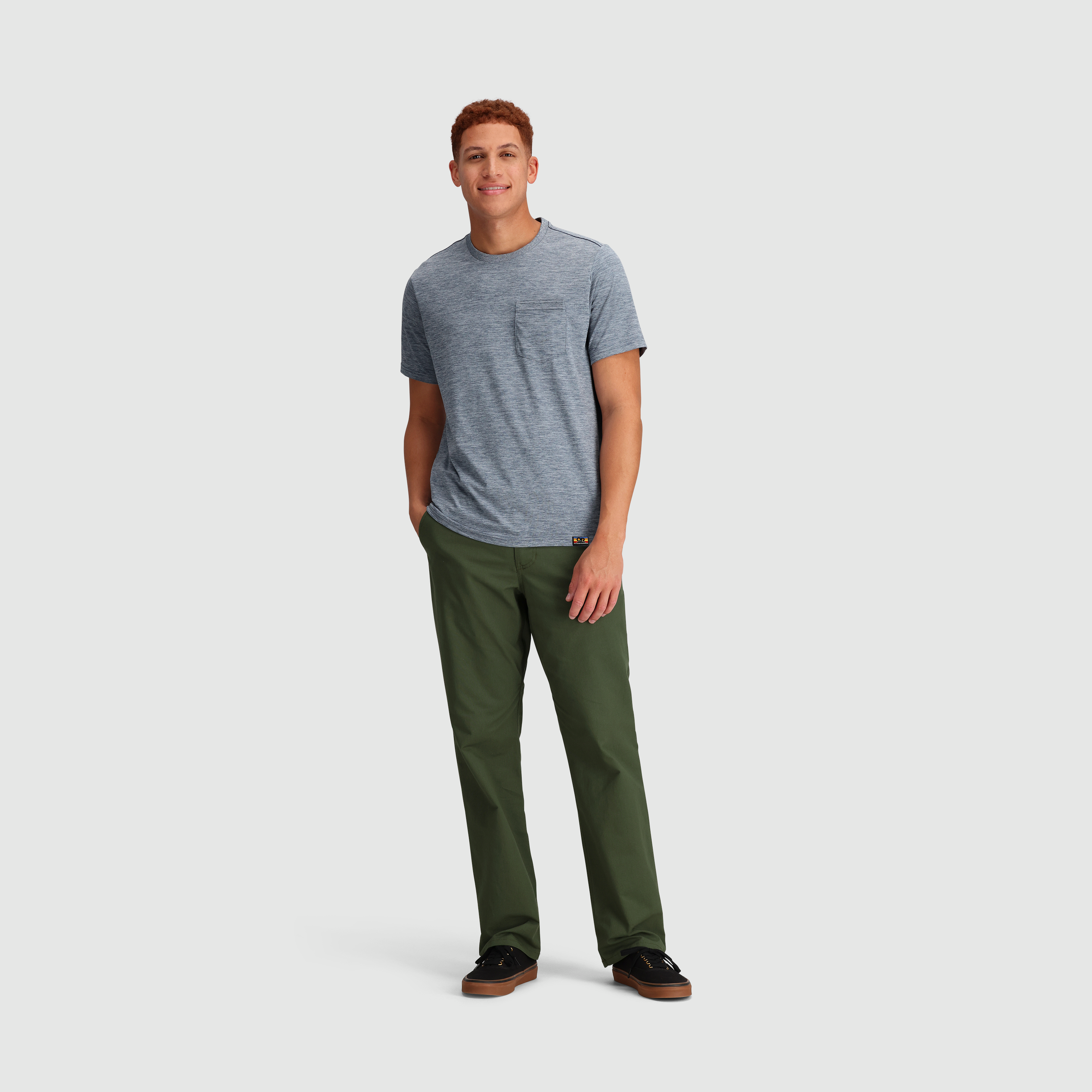 Recycled Performance Pocket T-Shirt for Hiking & Training | ActiveTemp