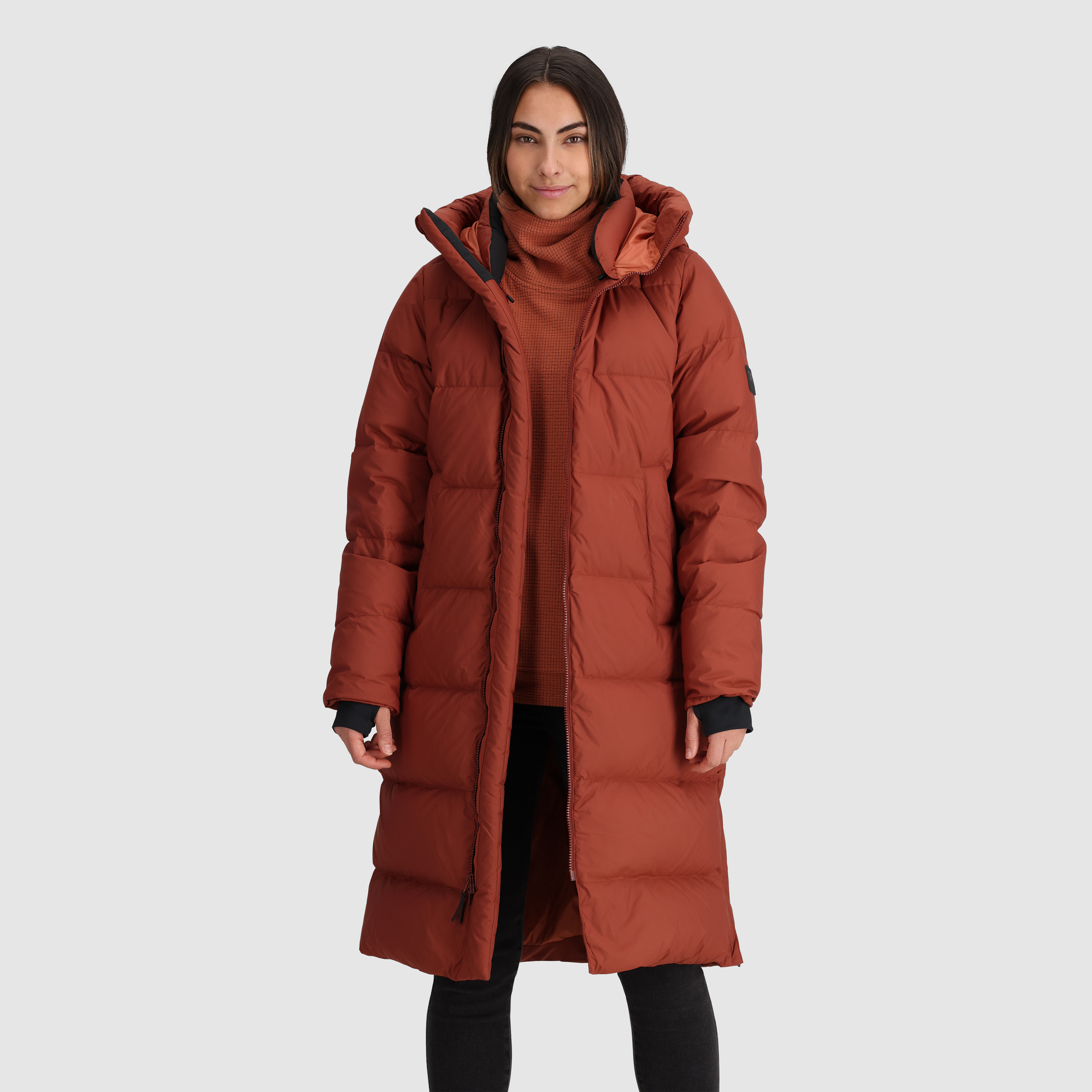 Eco-Friendly Women's Down Parka for Cold Weather | Coze