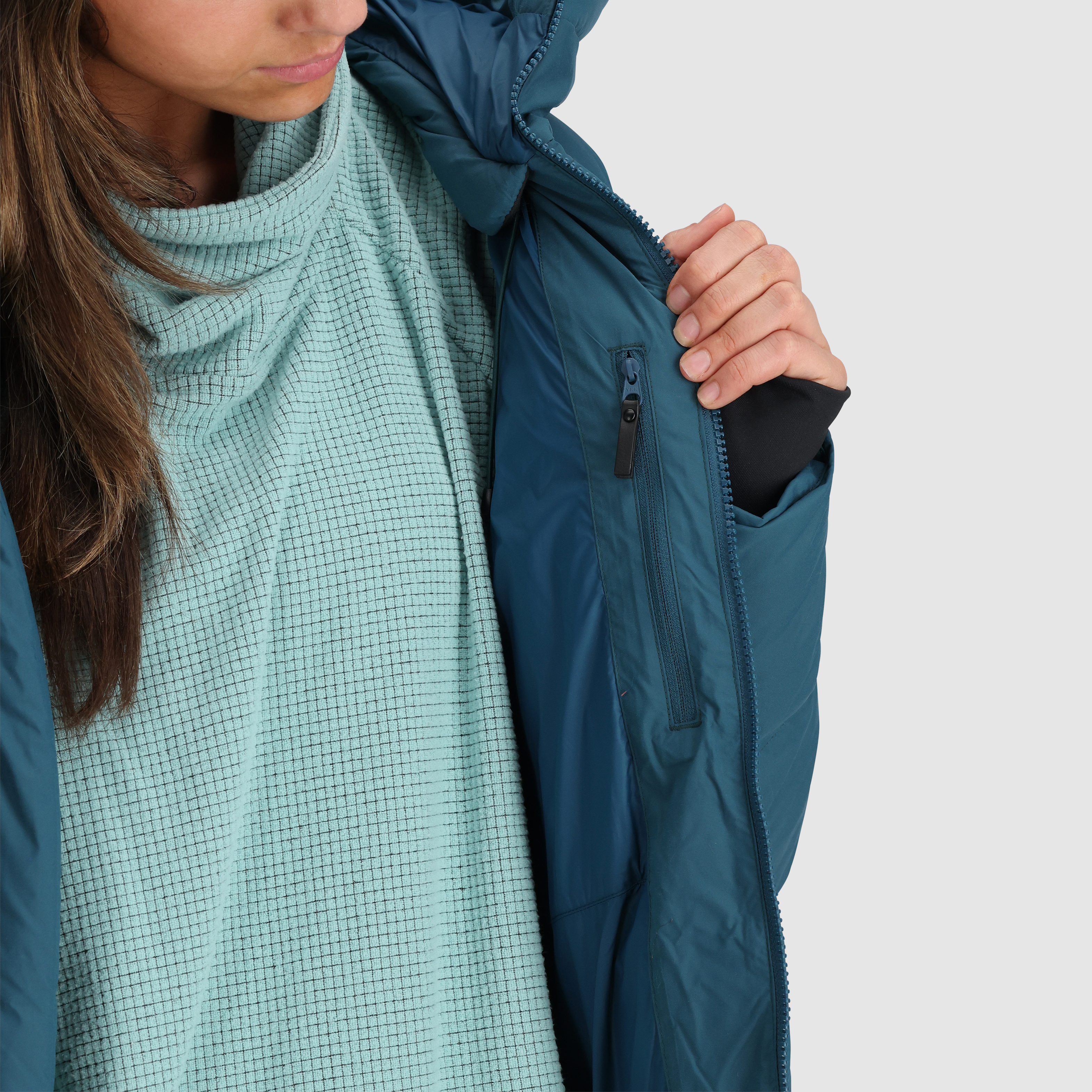 Eco-Friendly Women's Down Parka for Cold Weather | Coze