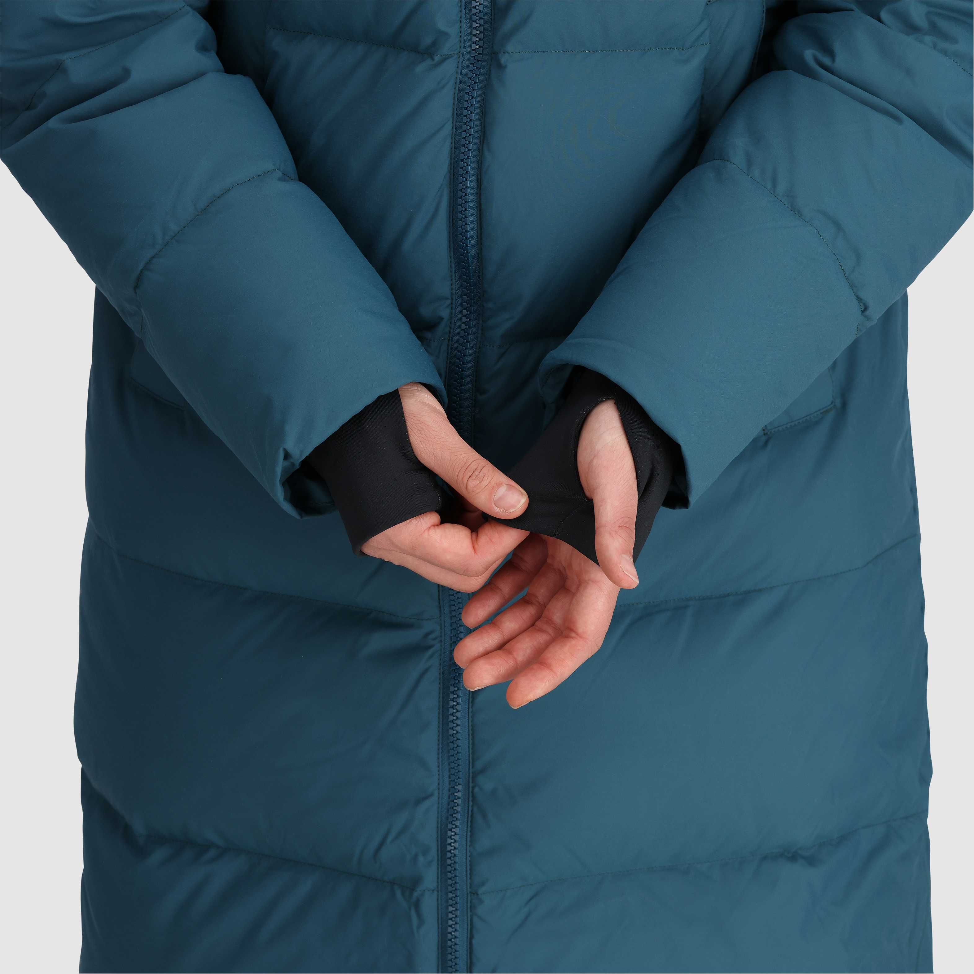 Eco-Friendly Women's Down Parka for Cold Weather | Coze