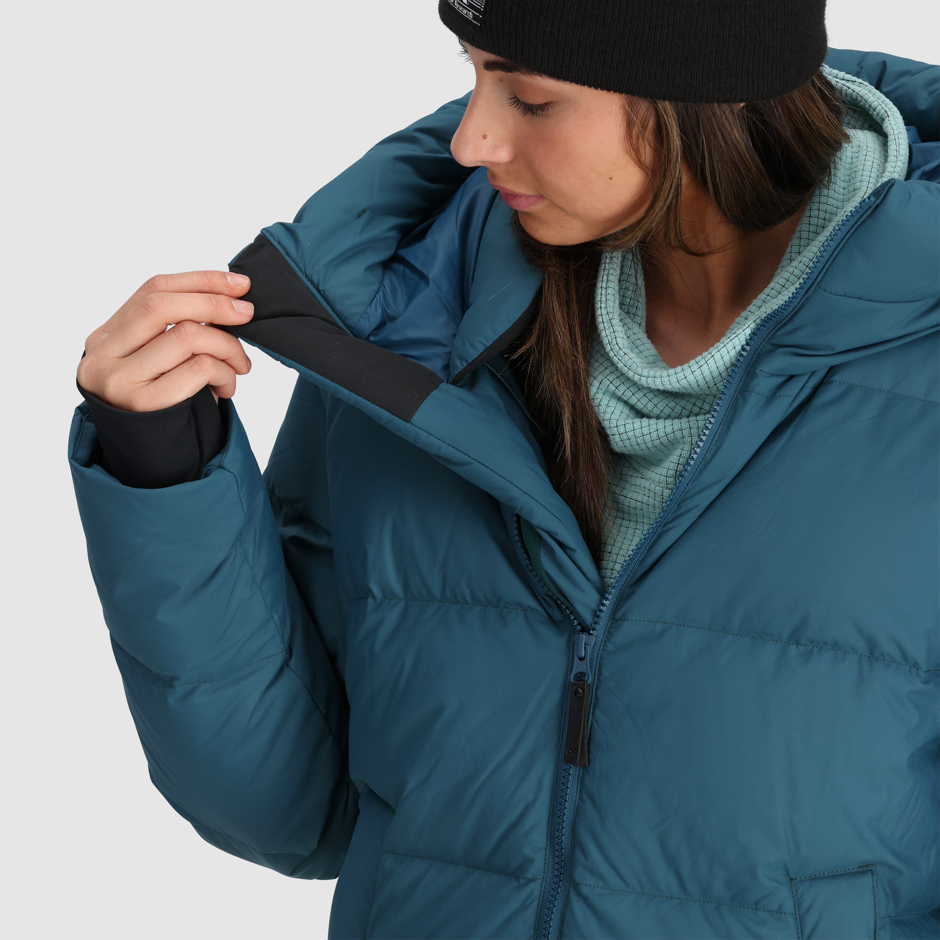 Eco-Friendly Women's Down Parka for Cold Weather | Coze
