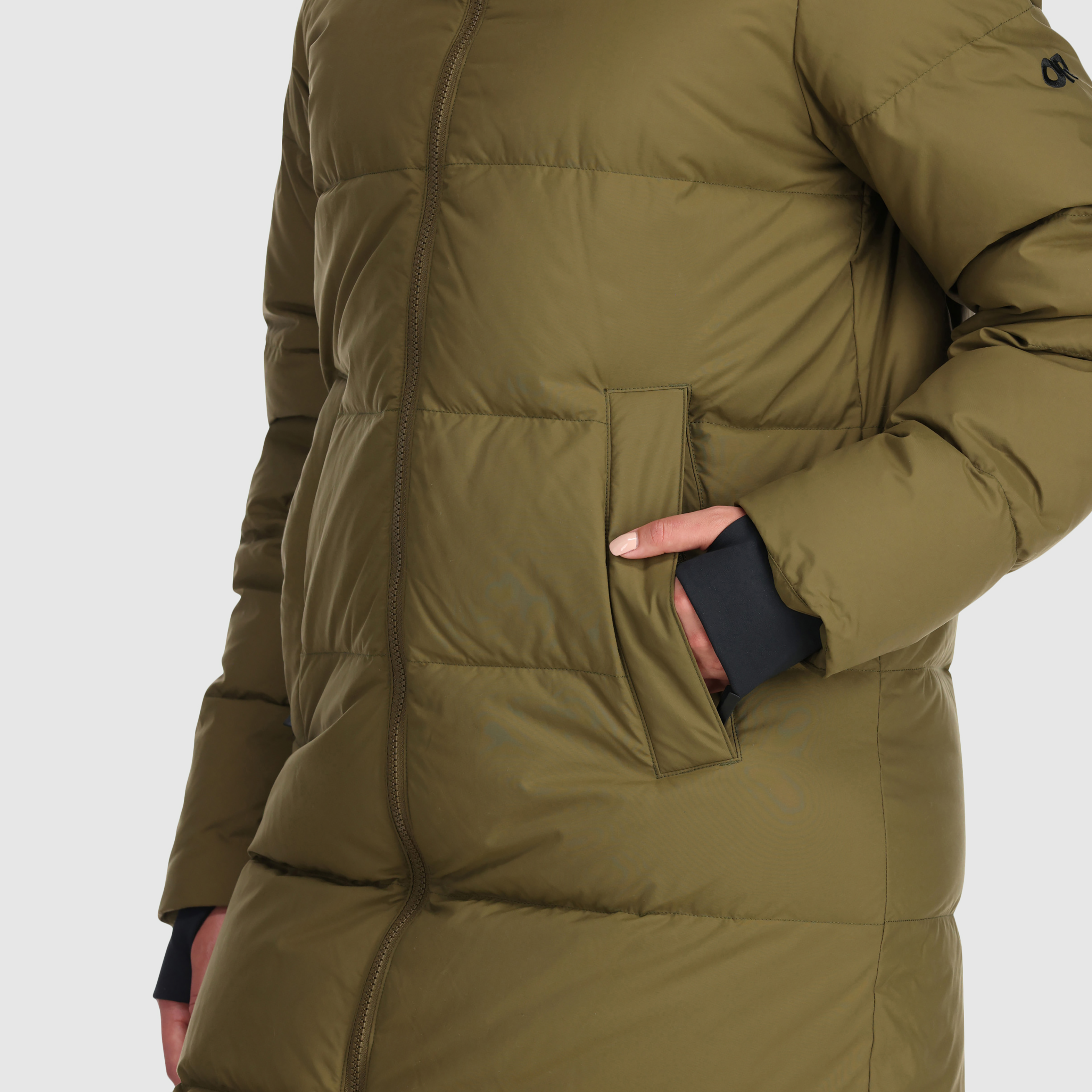 Eco-Friendly Women's Down Parka for Cold Weather | Coze