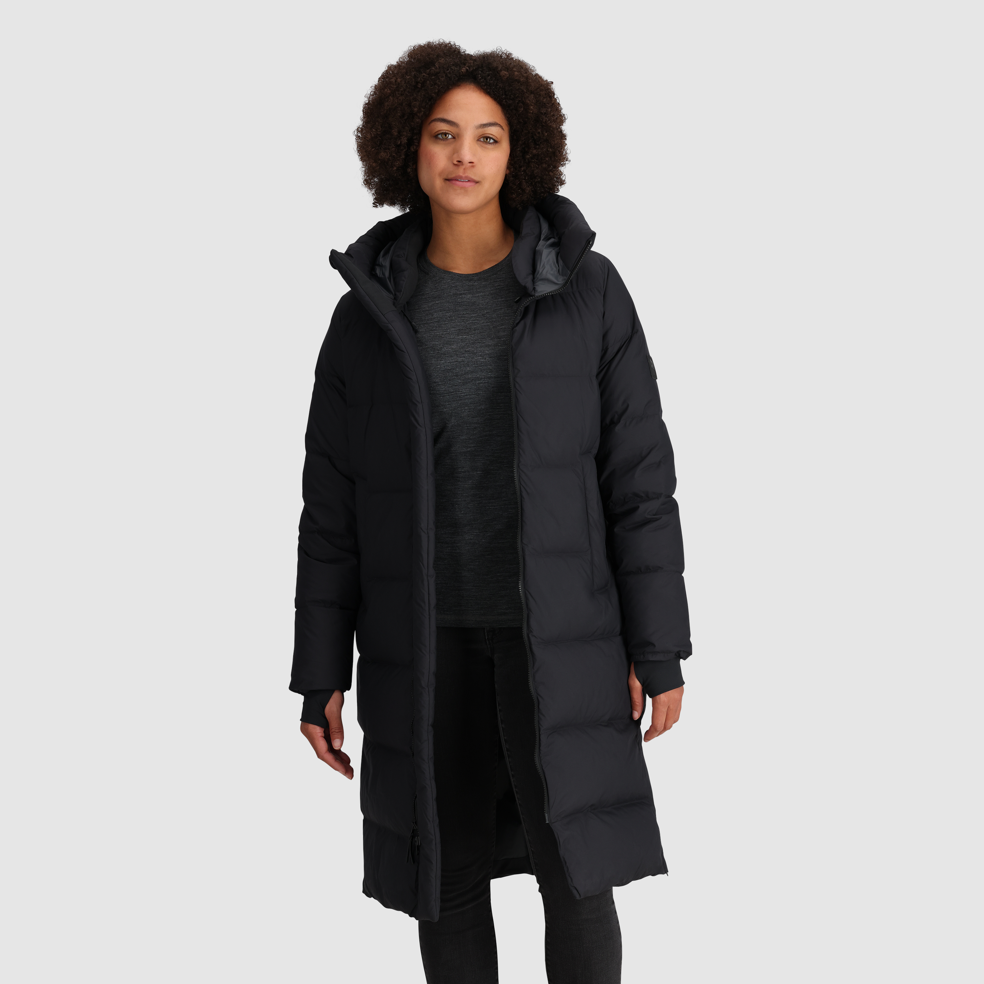 Eco-Friendly Women's Down Parka for Cold Weather | Coze