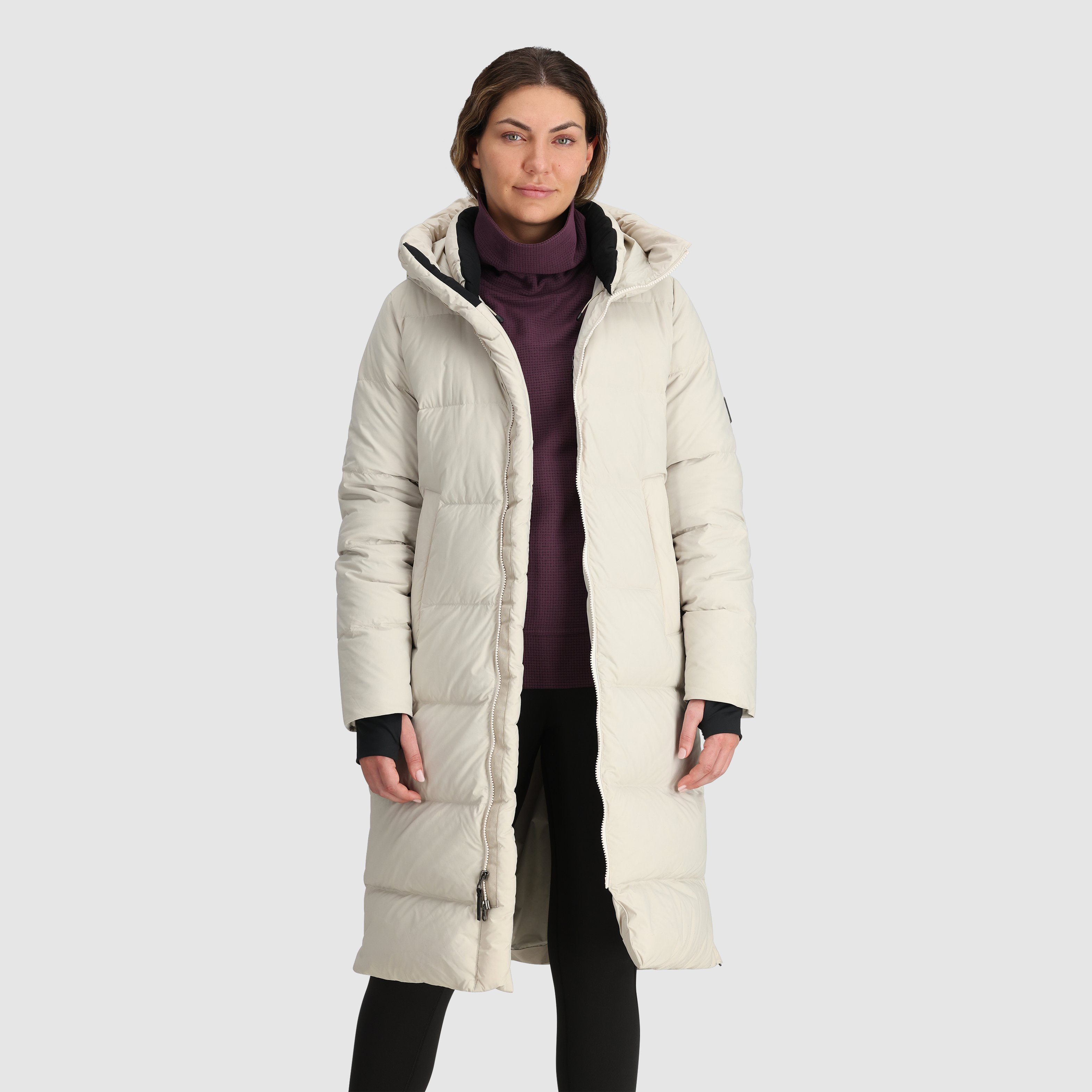 Eco-Friendly Women's Down Parka for Cold Weather | Coze