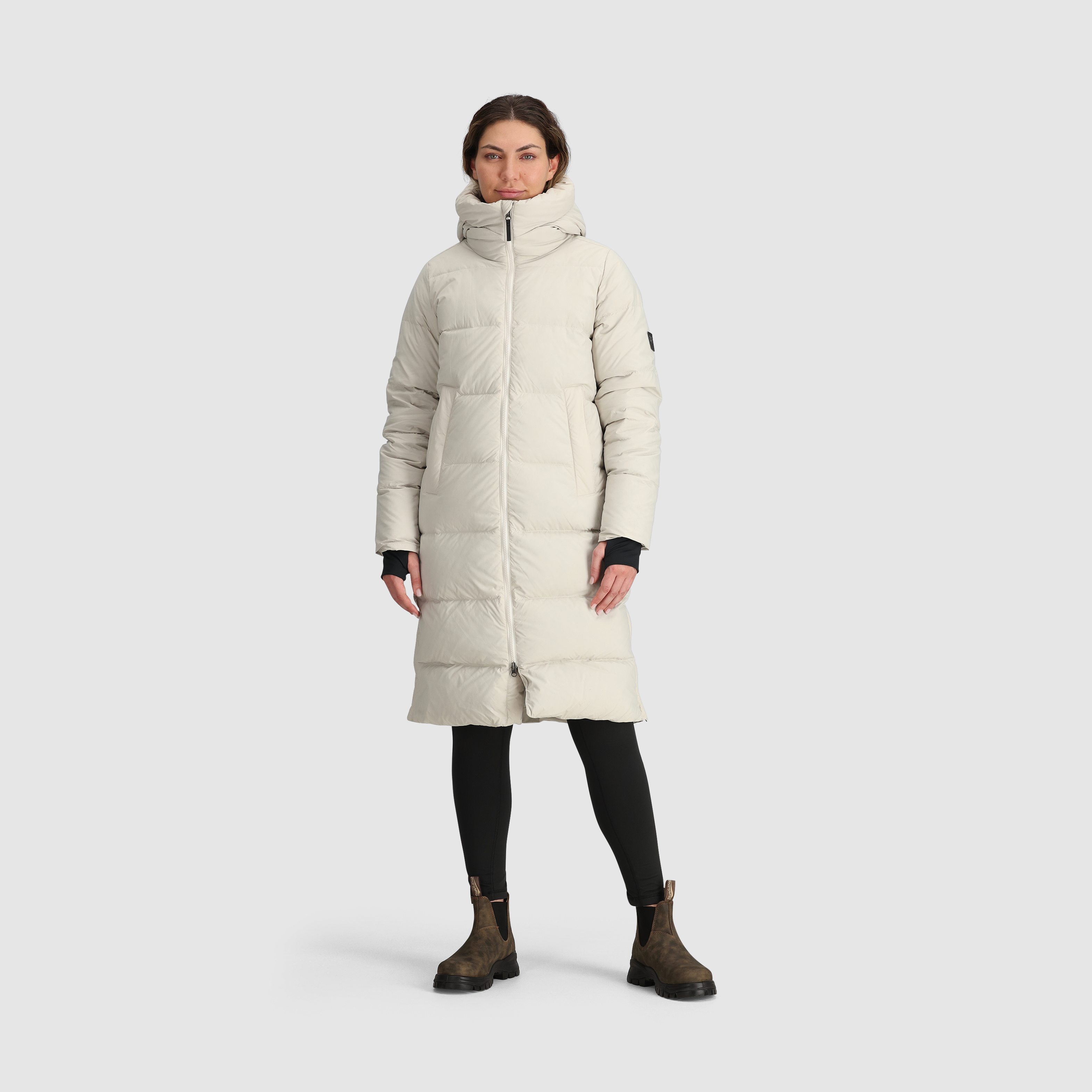 Eco-Friendly Women's Down Parka for Cold Weather | Coze